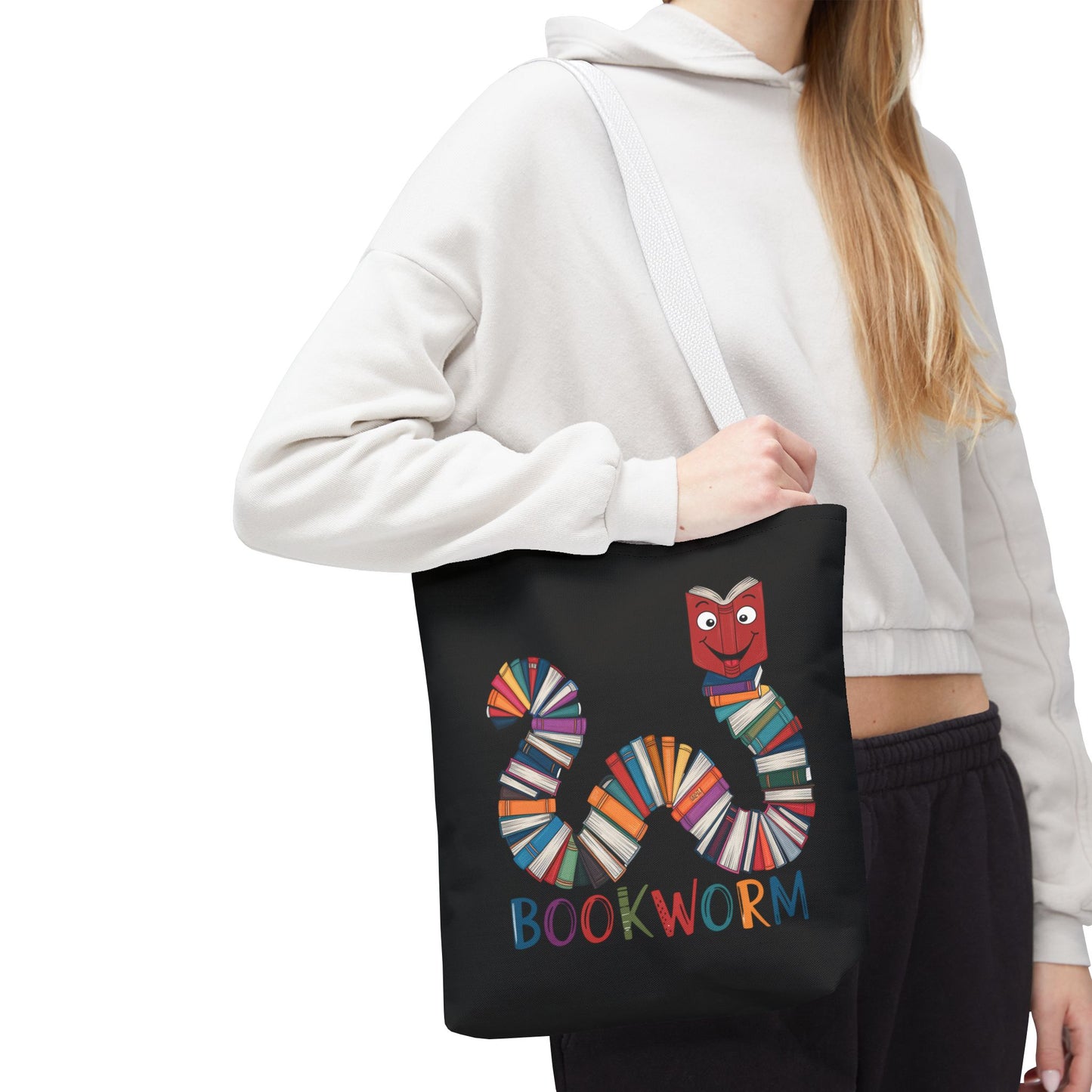 Bookworm Tote Bag