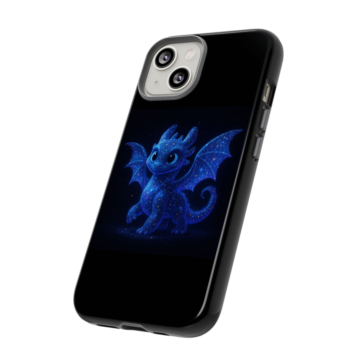 Galaxy Dragon iPhone Case - Cute Fantasy Star Phone Cover for iPhone Phones | Gift for Dragon Lover | Cosmic Creature Art