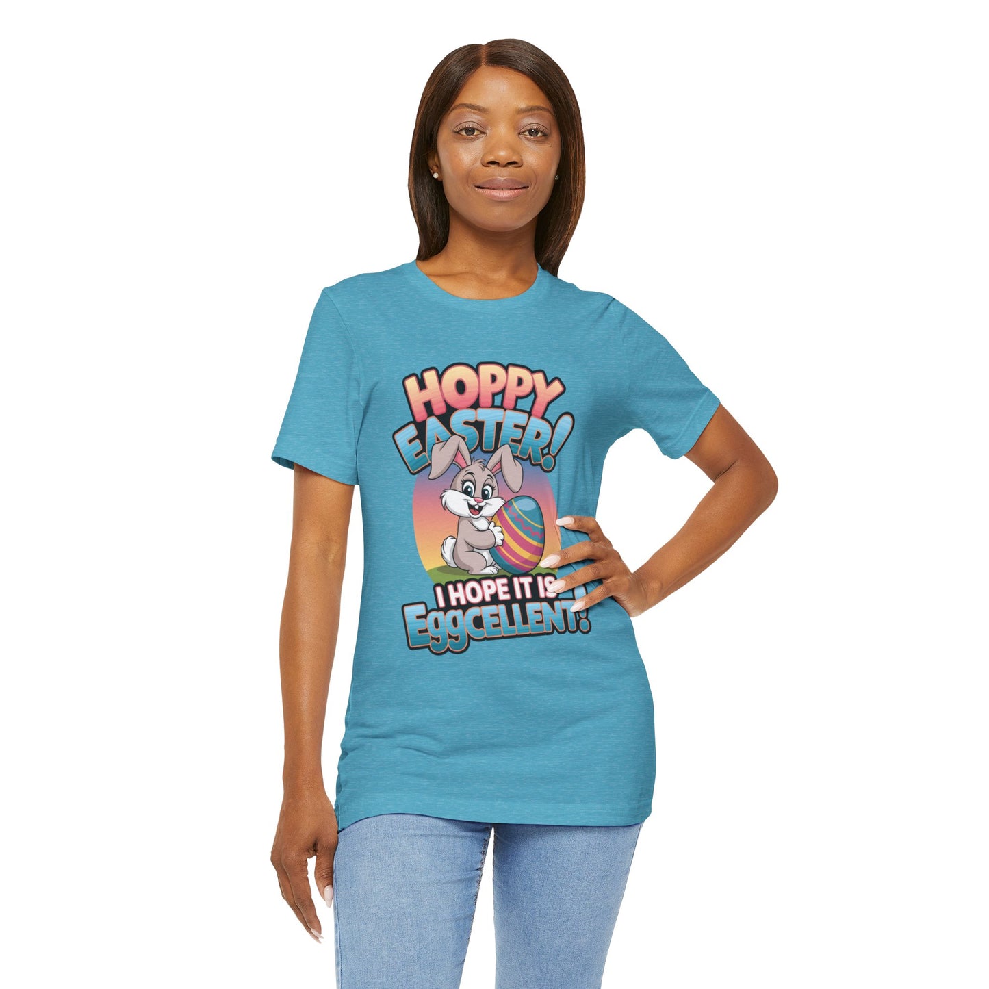Happy Easter Unisex Tee Easter Shirt Easter Bunny T Shirt Easter Apparel Easter Bunny Outfit