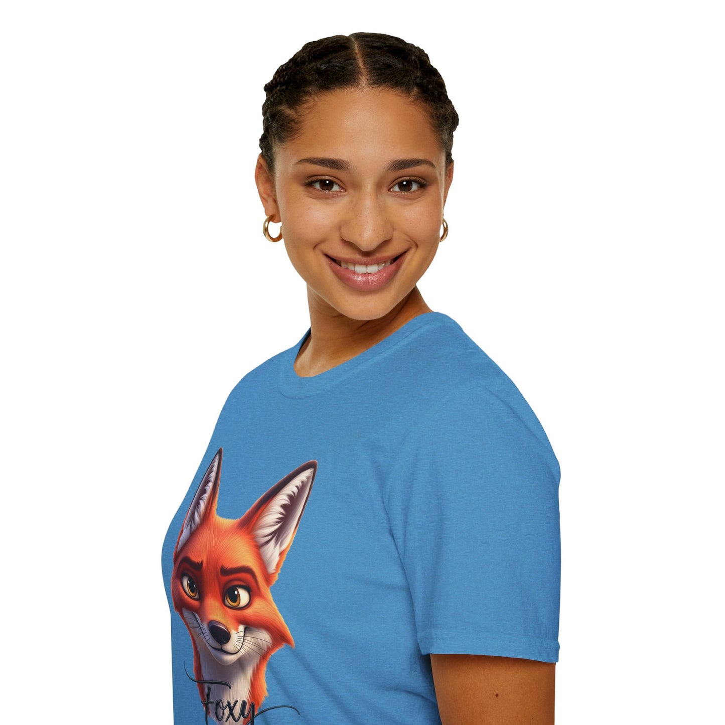 Foxy T-Shirt, Cute Fox Graphic Tee, Animal Lover Shirt, Fun And Confident Top, Playful Pun Gift, Soft Cotton Tee For Everyday Wear