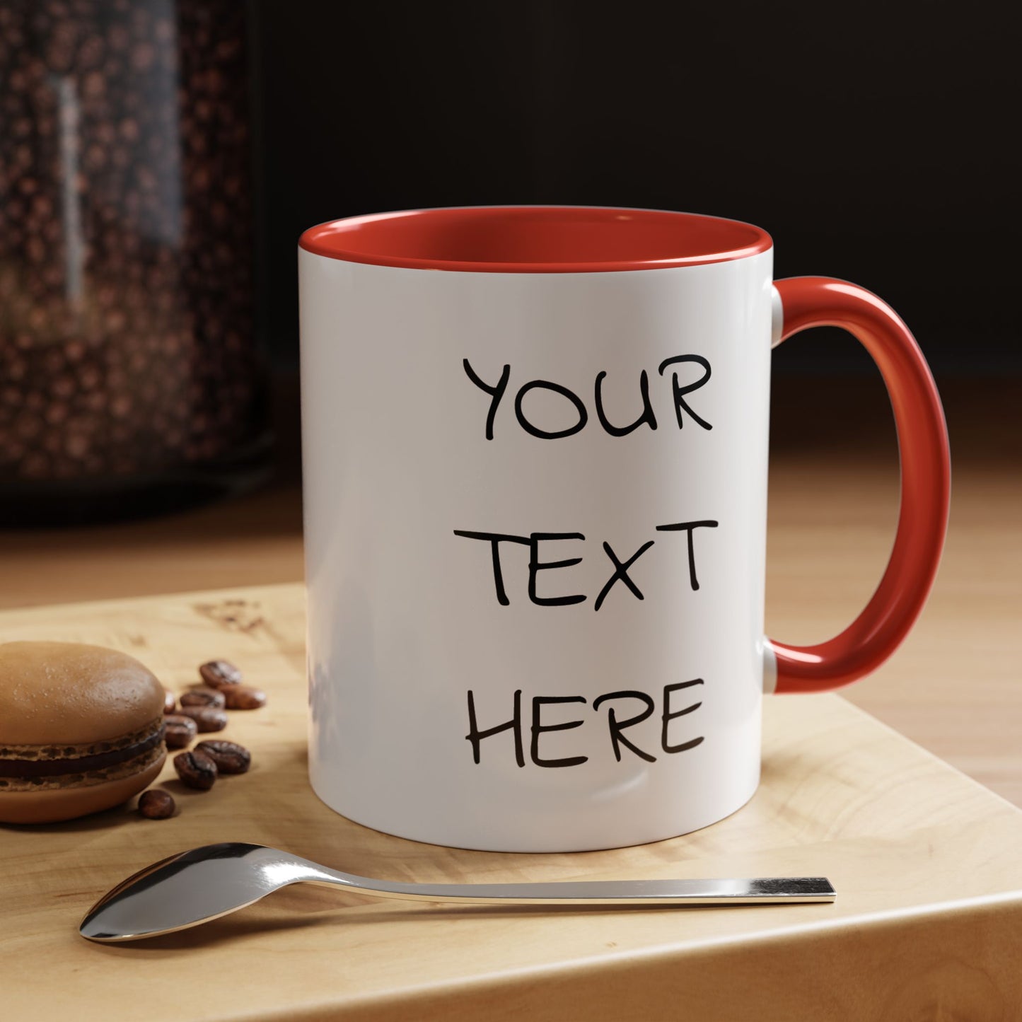 Personalized Teacher Mug, Best Teacher Ever Gift, Custom Educator Coffee Cup, 3D Gold Balloon Design, Teacher Appreciation Present