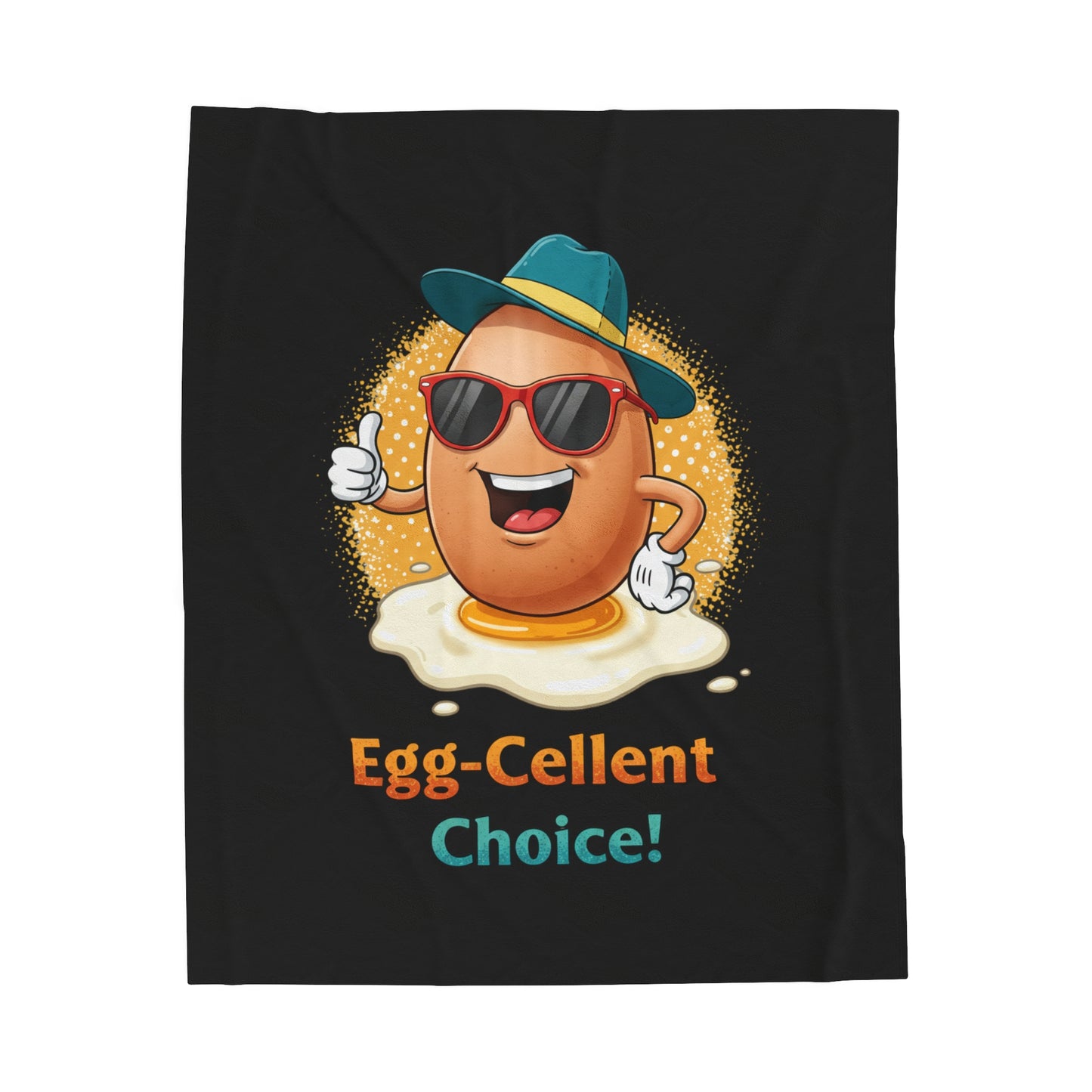 Plush Blanket - Egg-Cellent Choice