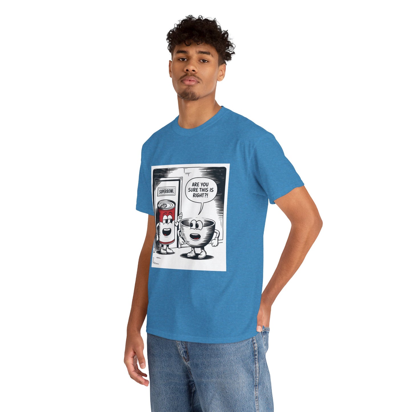 Comic Unisex Tee - Superbowl Design
