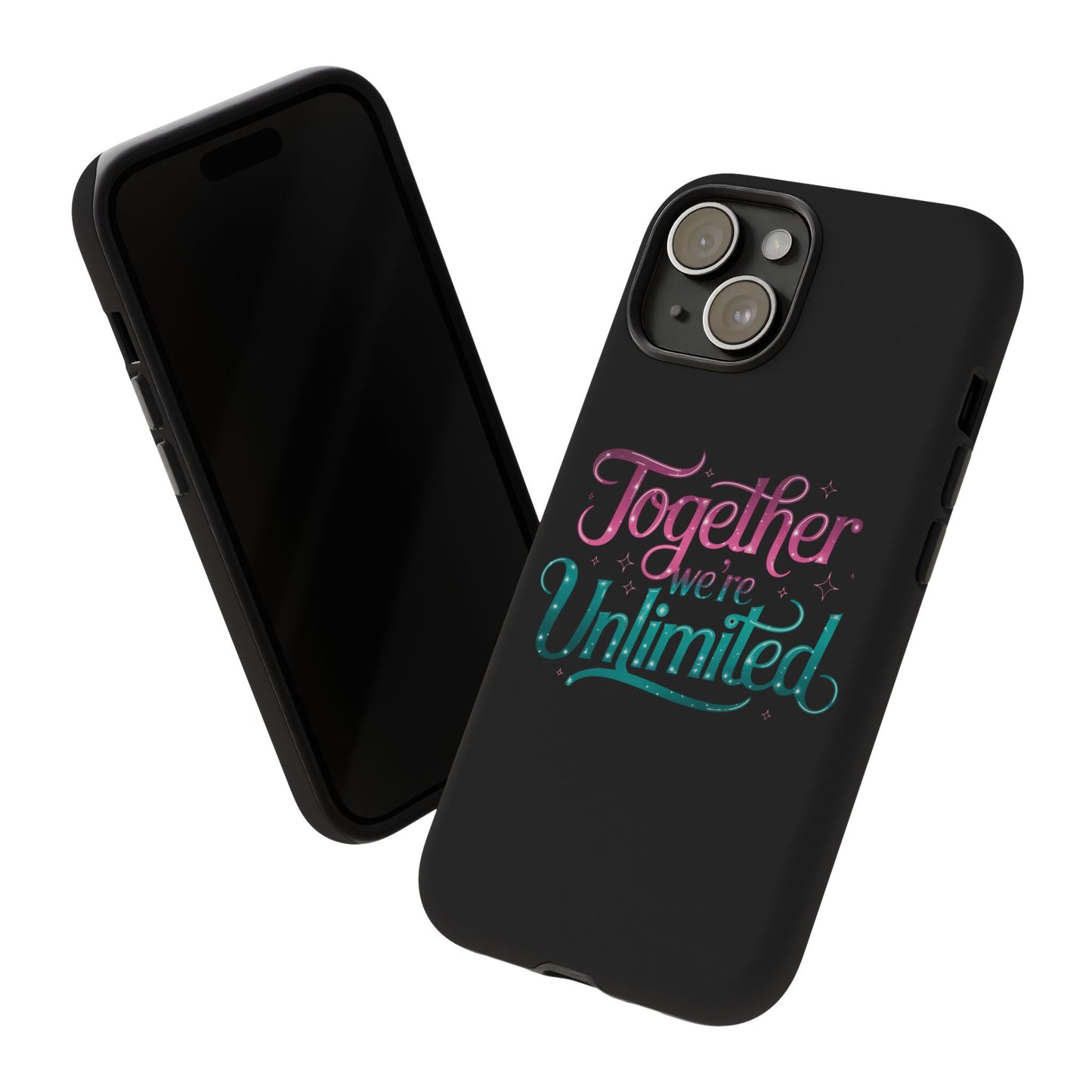iPhone Case with Musical Quote Together We're Unlimited Musical Phone Case