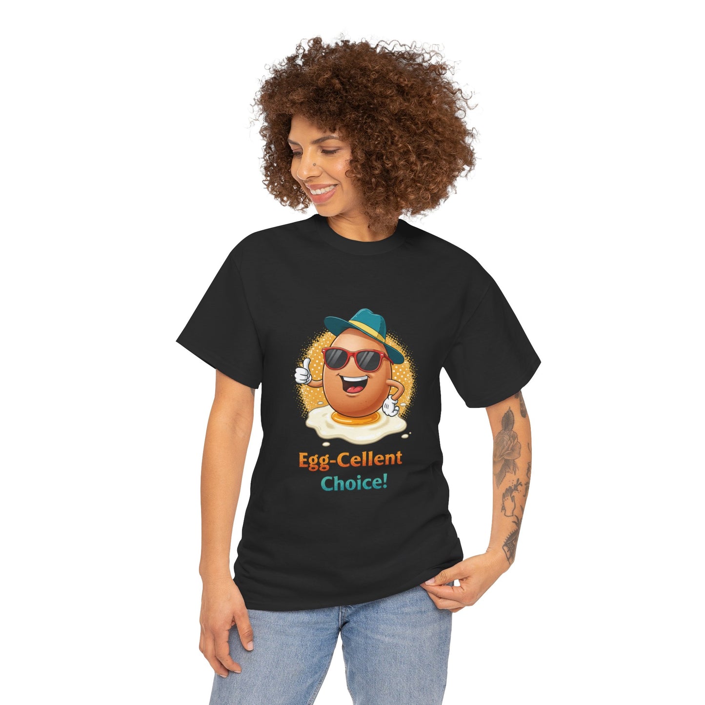 Funny Egg Shirt | Egg-Cellent Choice T-Shirt | Pun Food Tee | Breakfast Lover Gift | Cool Cartoon Egg Shirt | Dad Joke Shirt