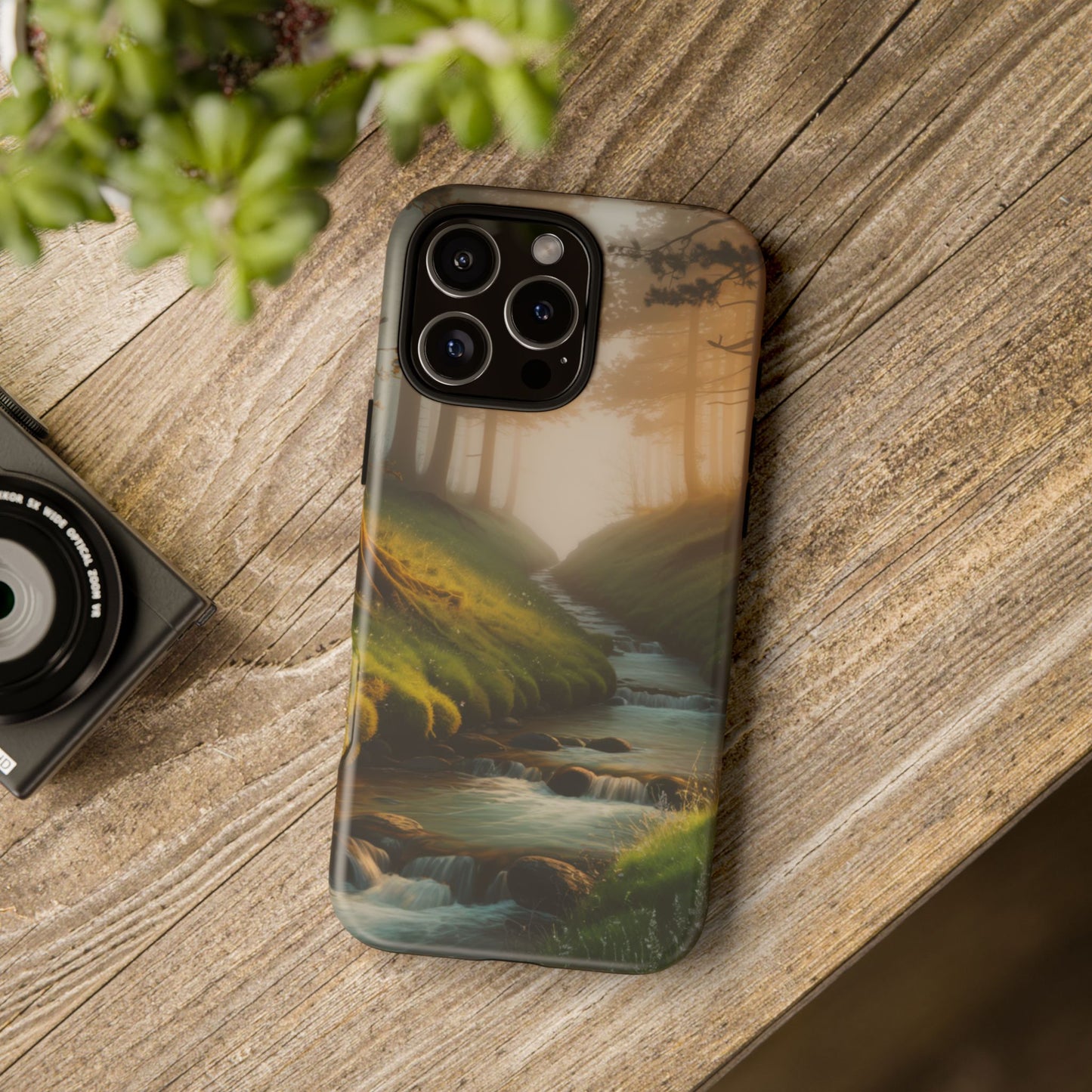 Nature Stream iPhone Case Forest Phone Case Stream iPhone Case Nature Phone Case