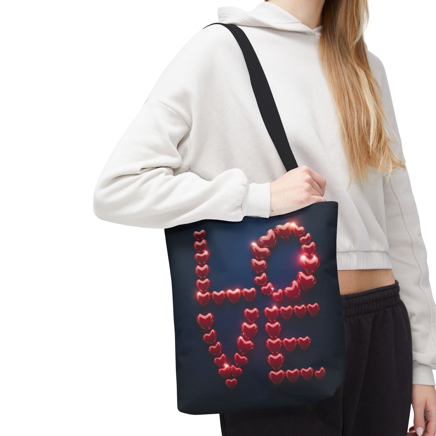 Love Hearts Tote Bag