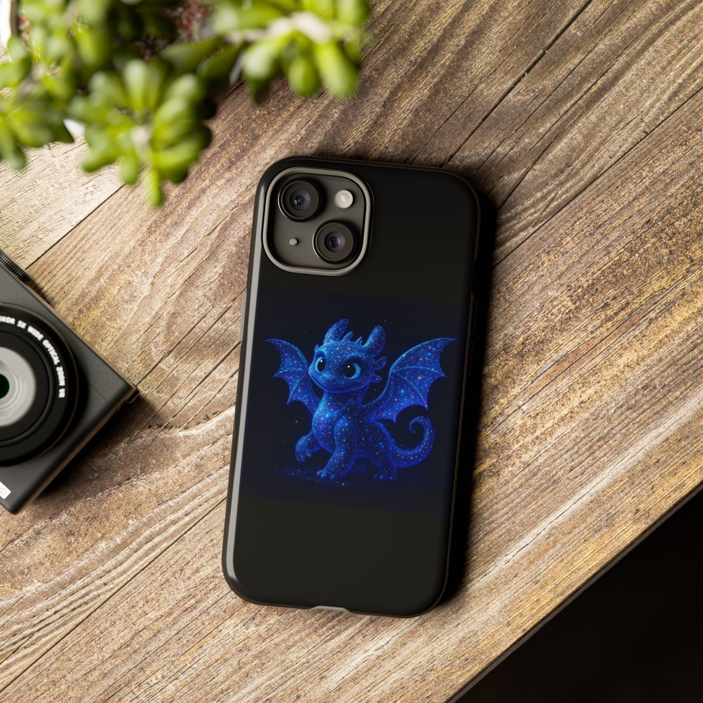Galaxy Dragon iPhone Case - Cute Fantasy Star Phone Cover for iPhone Phones | Gift for Dragon Lover | Cosmic Creature Art