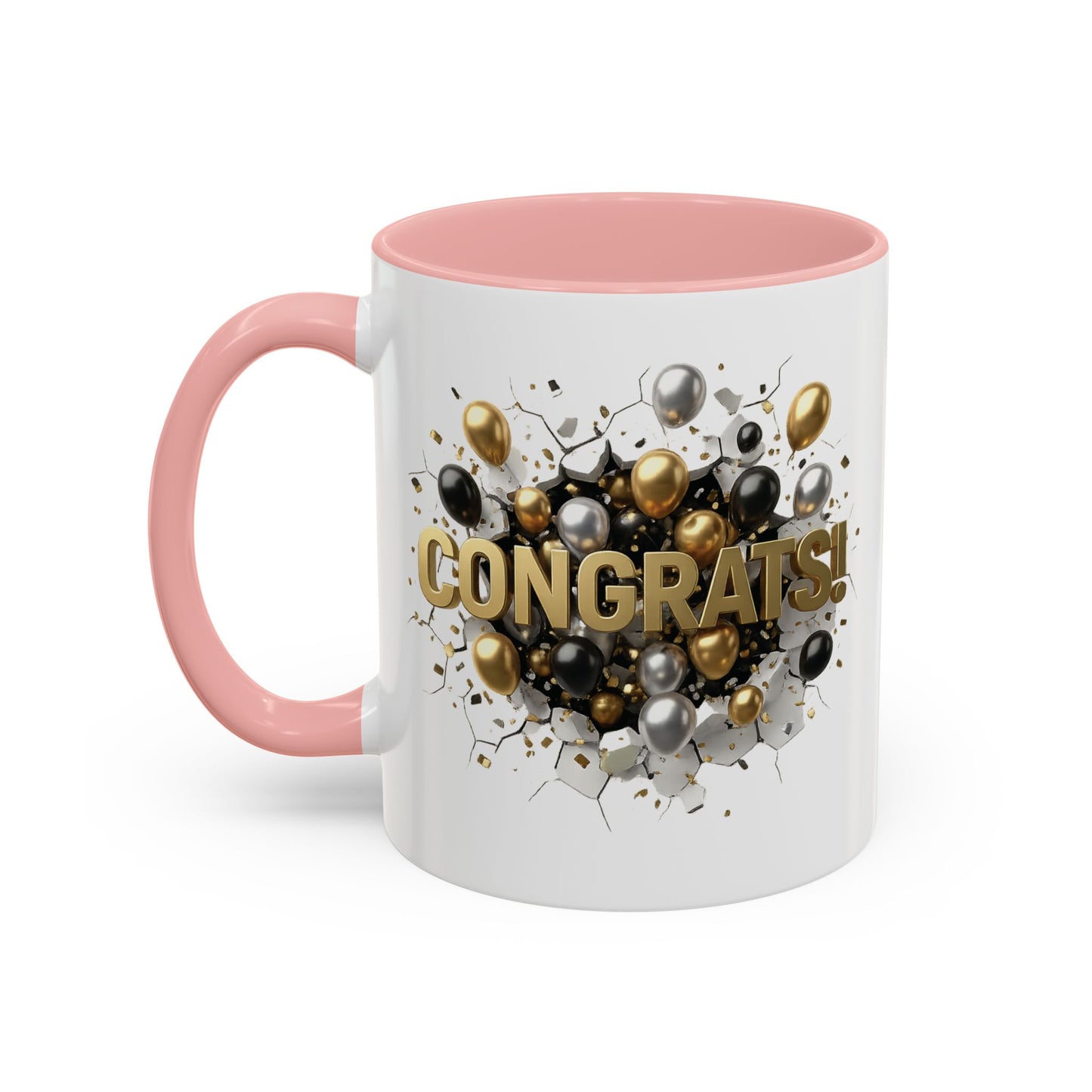 Personalized Congrats Mug, Custom Graduation Gift, Promotion Coffee Cup, New Dad Present, Teacher Appreciation Gift, Custom Name Cups