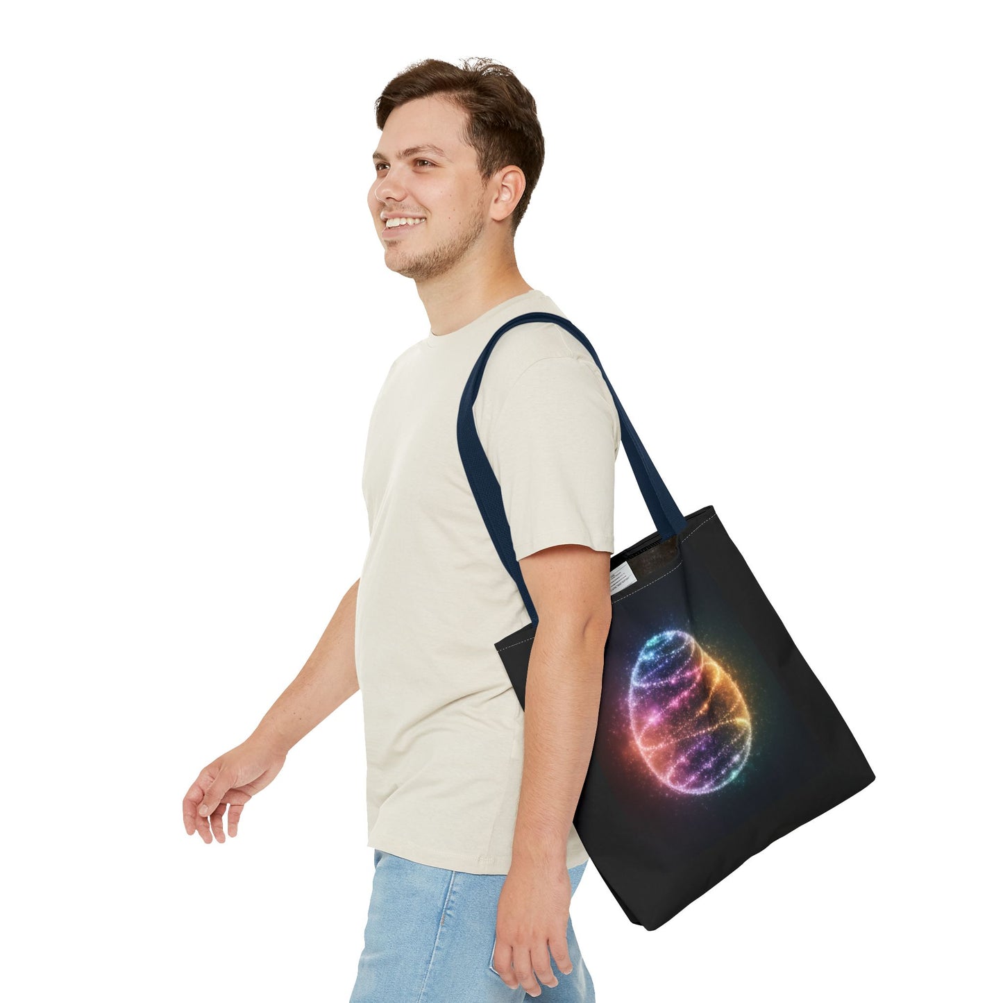 Bioluminescent Easter Egg Tote Bag