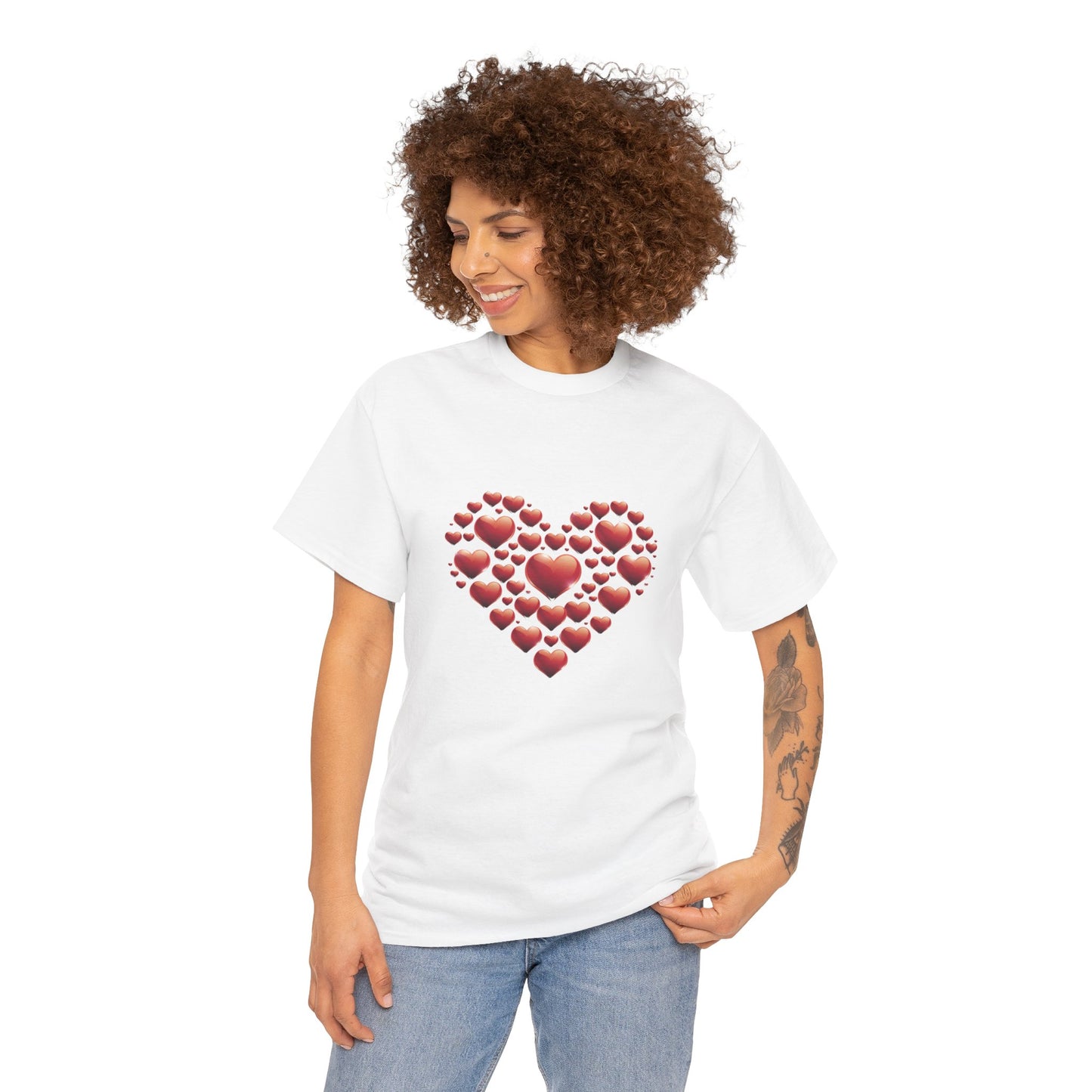 Heart Of Hearts Shirt, Minimal Valentine Shirt, Red Heart Graphic Tee, Love Aesthetic T Shirt, Valentine Gift Shirt