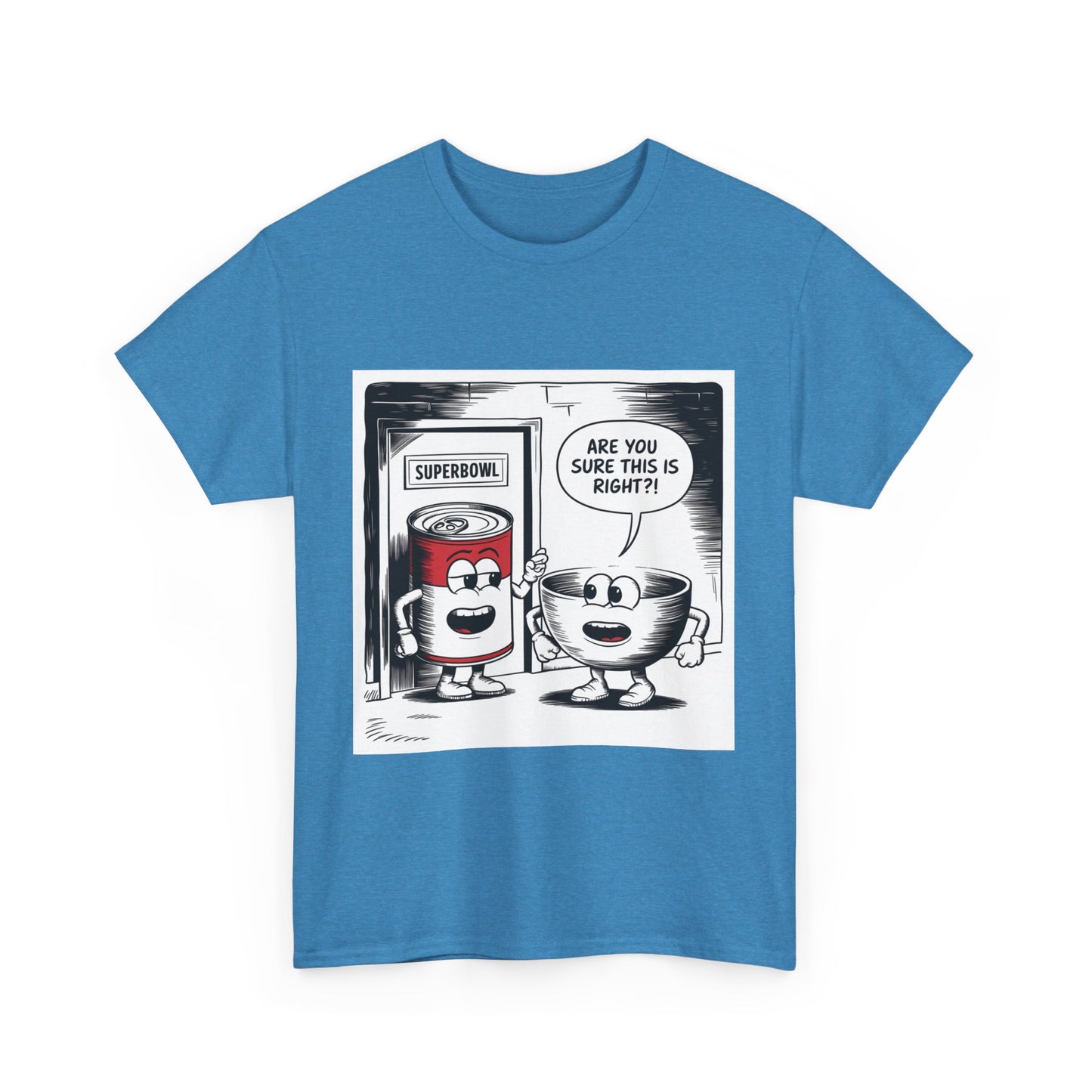 Comic Unisex Tee - Superbowl Design