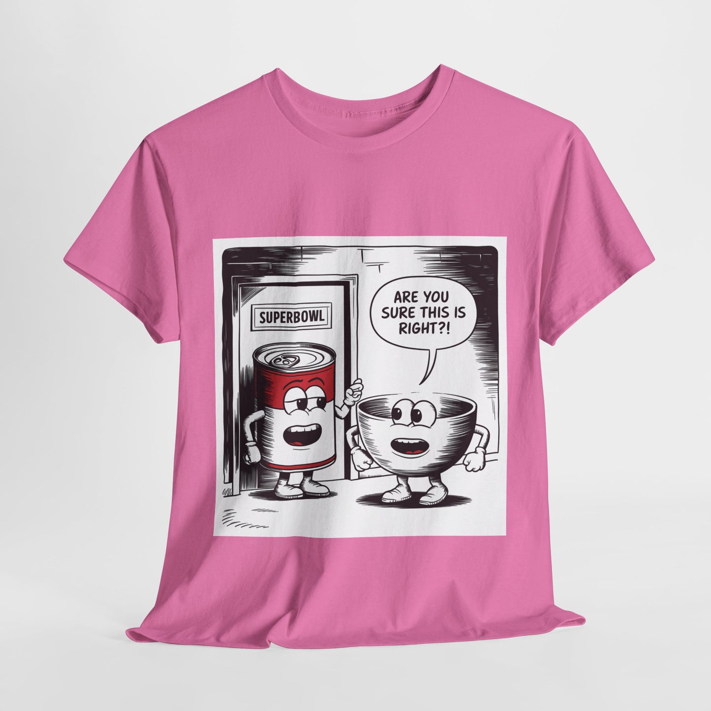 Comic Unisex Tee - Superbowl Design