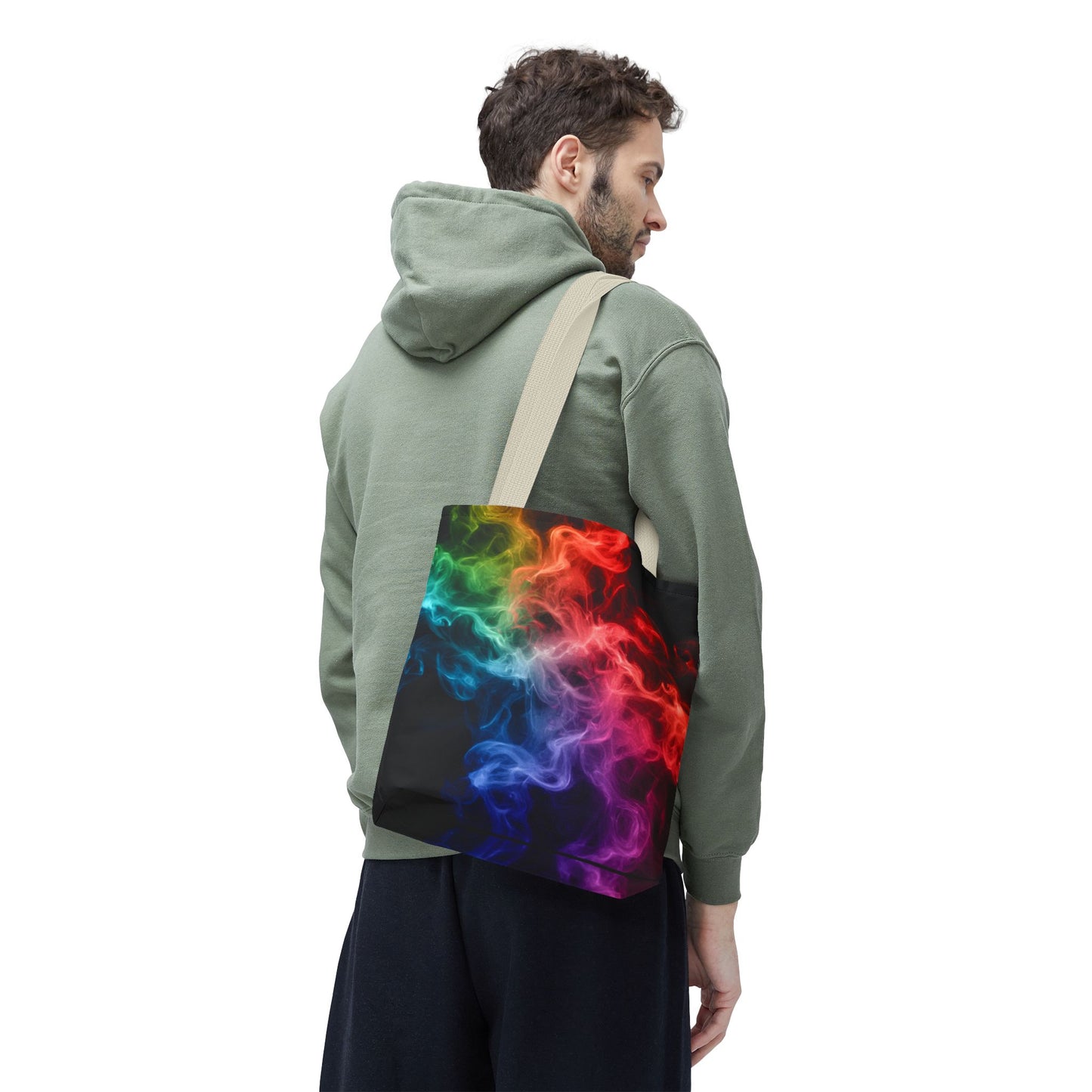 Colorful Smoke Tote Bag