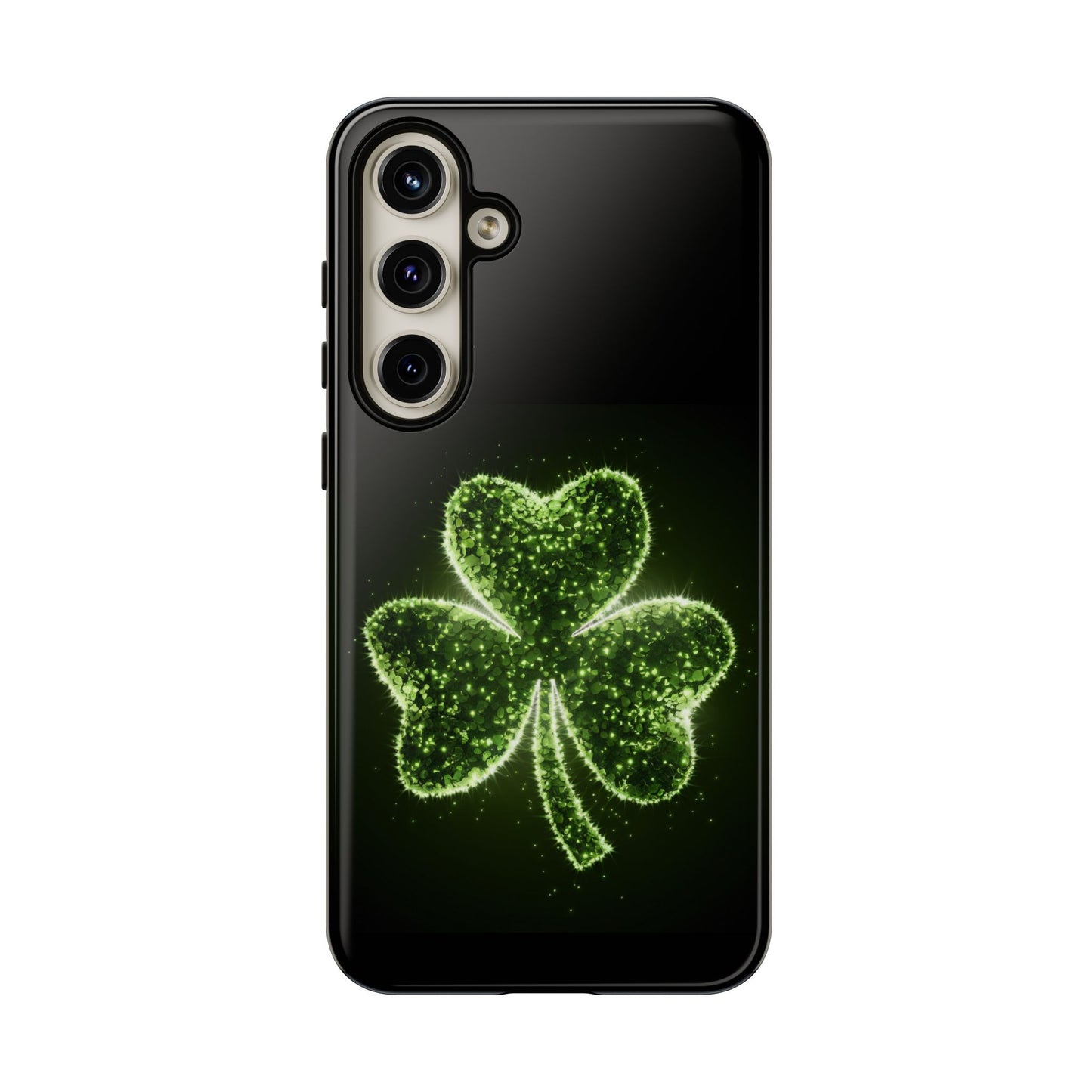 Phone Case - Shiny Shamrock Design for Samsung Galaxy