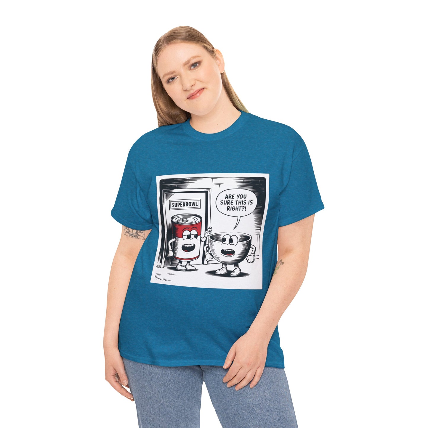 Comic Unisex Tee - Superbowl Design