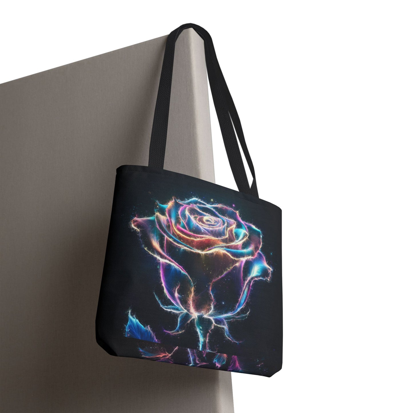 Glowing Rose Tote Bag