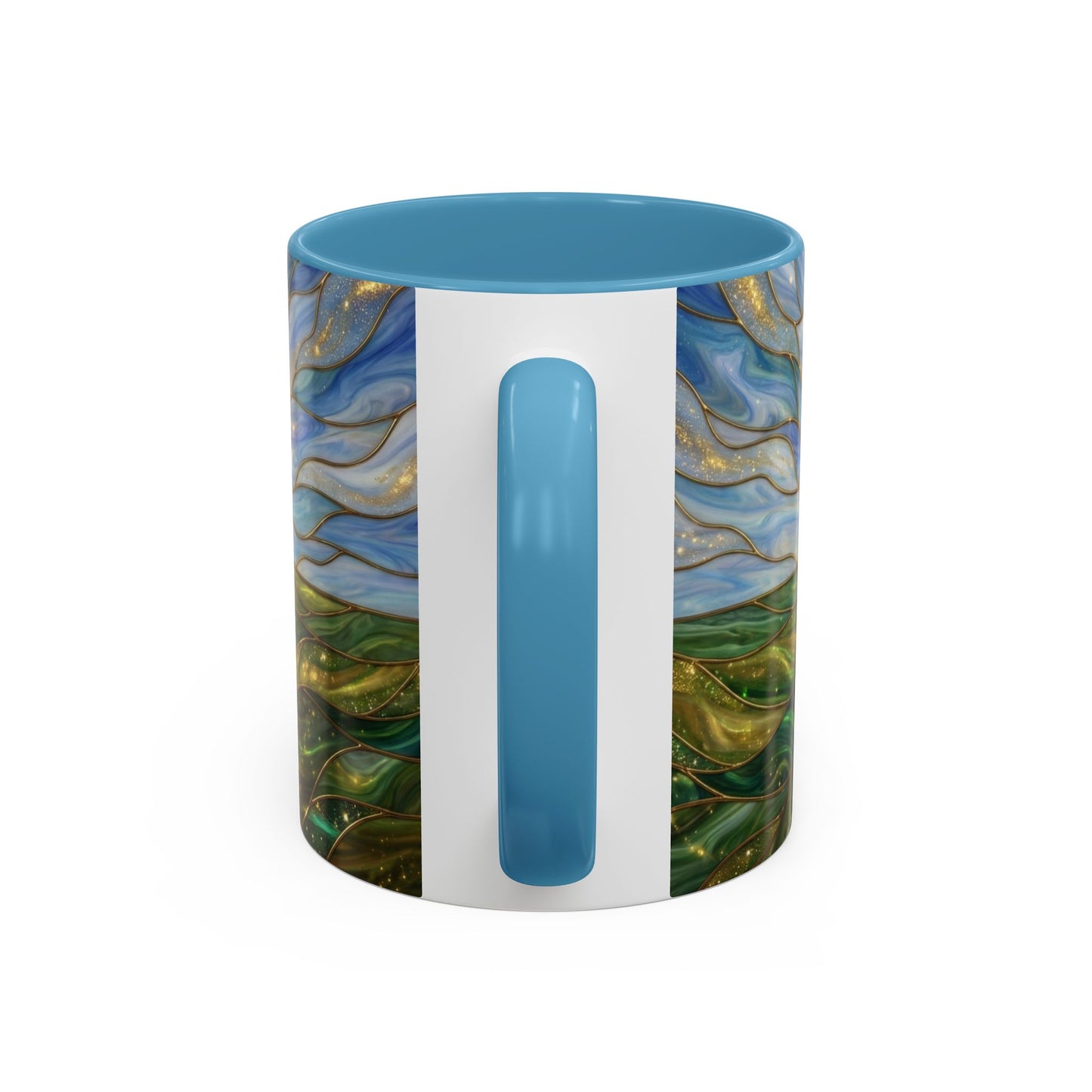 Stained Glass Horse Mug, Horse Coffee Mug, Running Horse Cup, Equestrian Gift Mug, Nature Art Mug, Horse Lover Gift