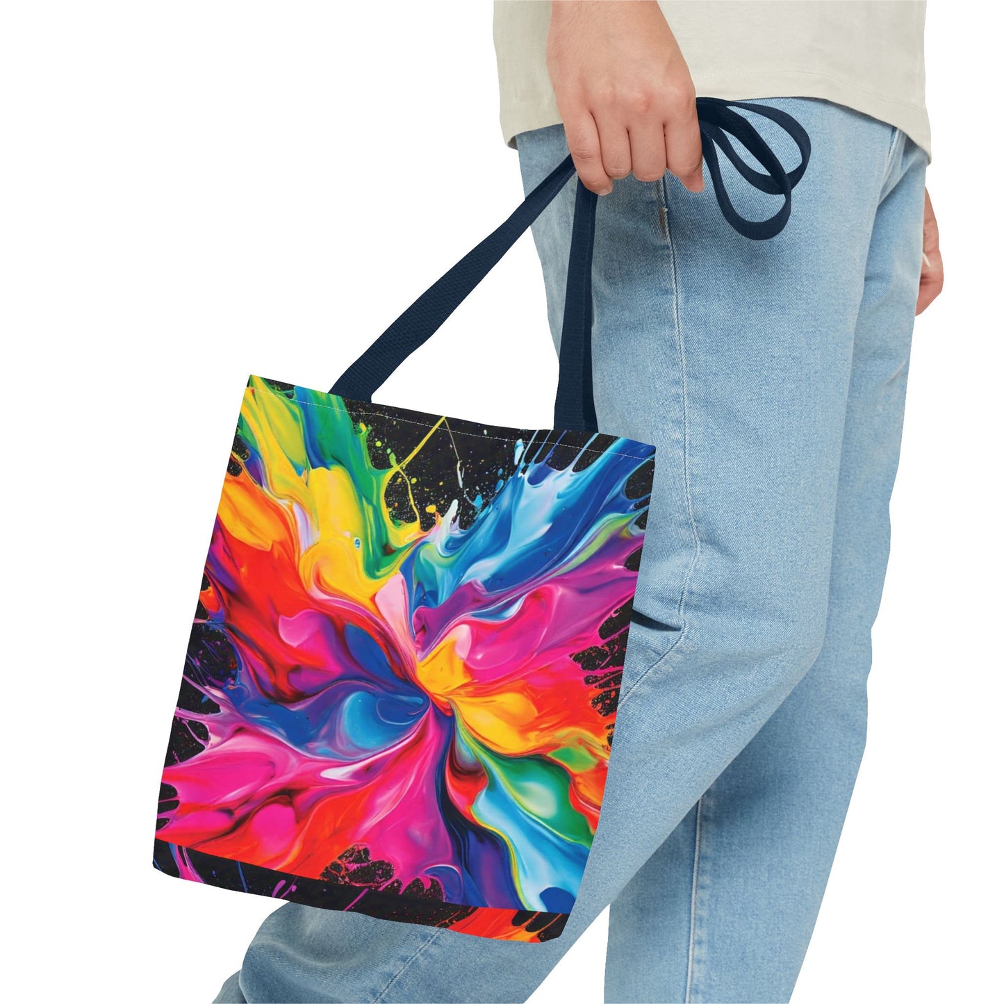 Vibrant Splash Tote Bag