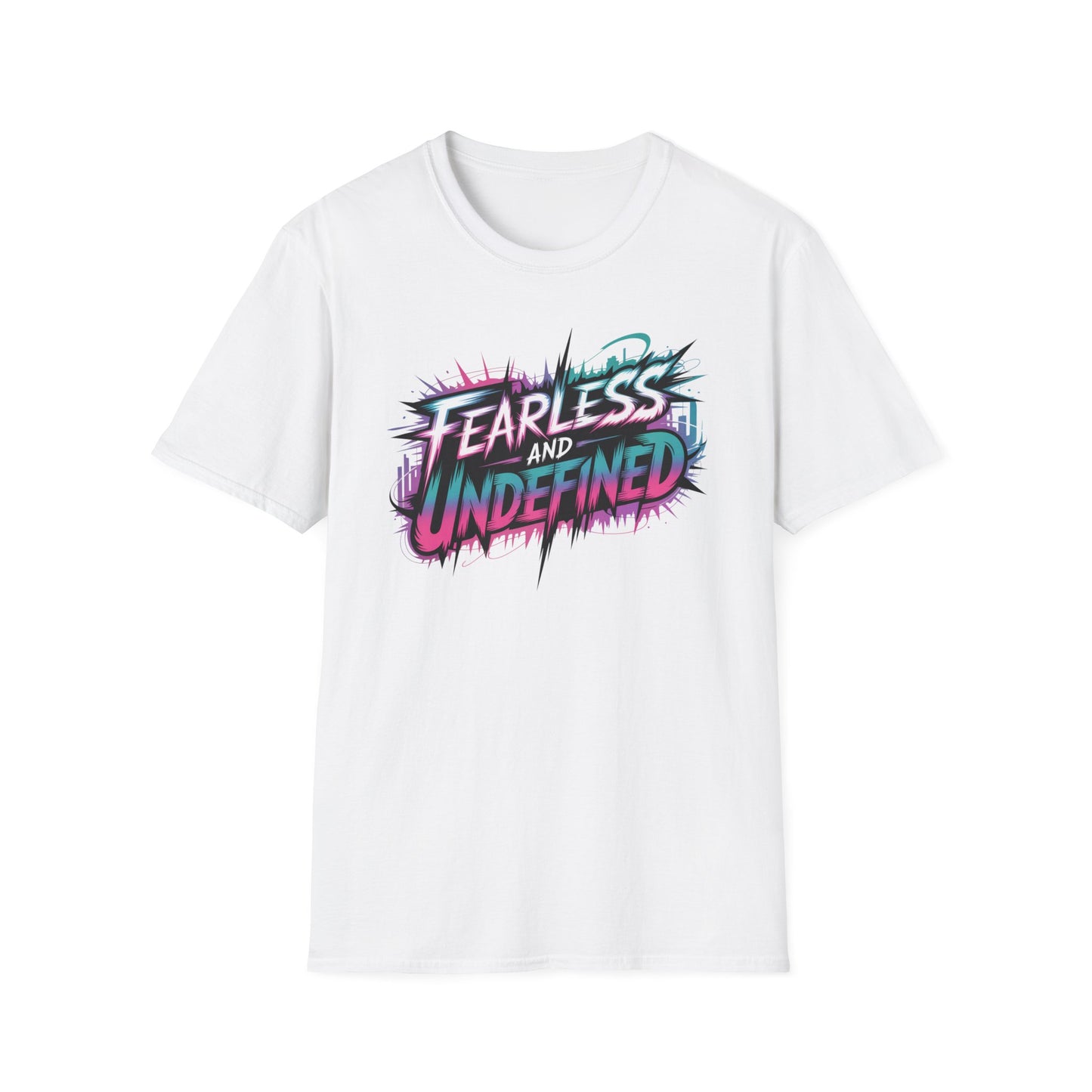 Fearless And Undefined T-Shirt, KPop Anime Inspired Graphic Tee, Empowering Quote Shirt, Bold Aesthetic Top For Fans, Dreamers, And Performers