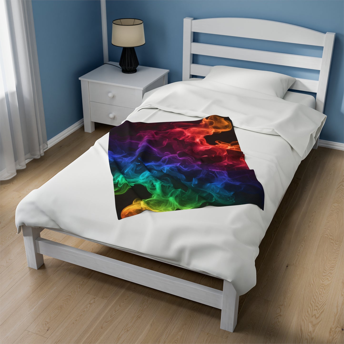Color Smoke Clash Blanket