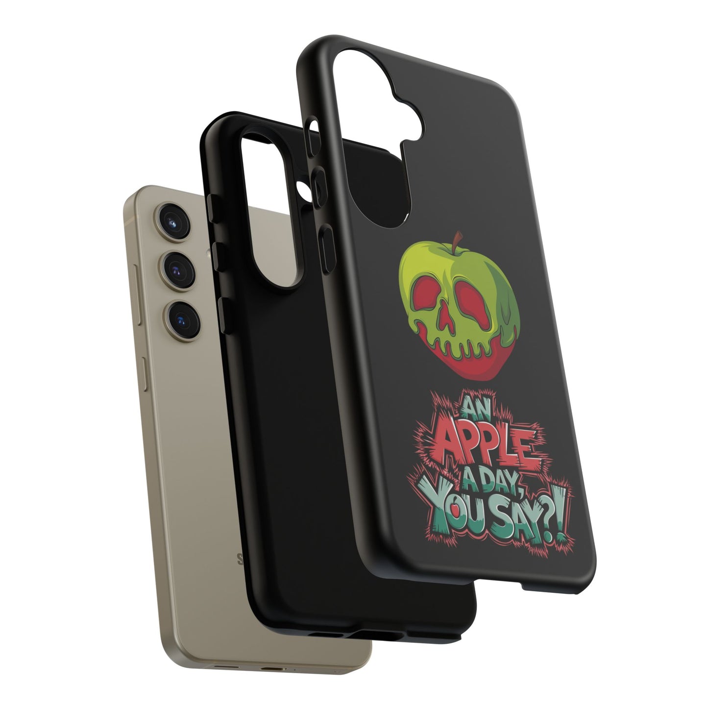 Samsung Galaxy Tough Case - Poison Apple 'An Apple a Day You Say'