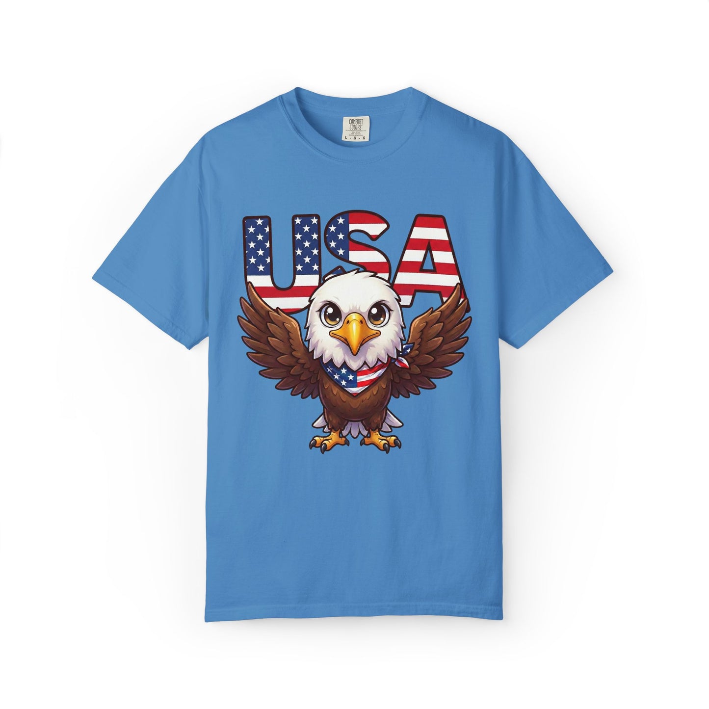 USA Eagle Shirt, Patriotic Comfort Colors Shirt, American Flag Eagle T Shirt, Fourth Of July Shirt, Freedom Graphic Tee, USA Pride Shirt
