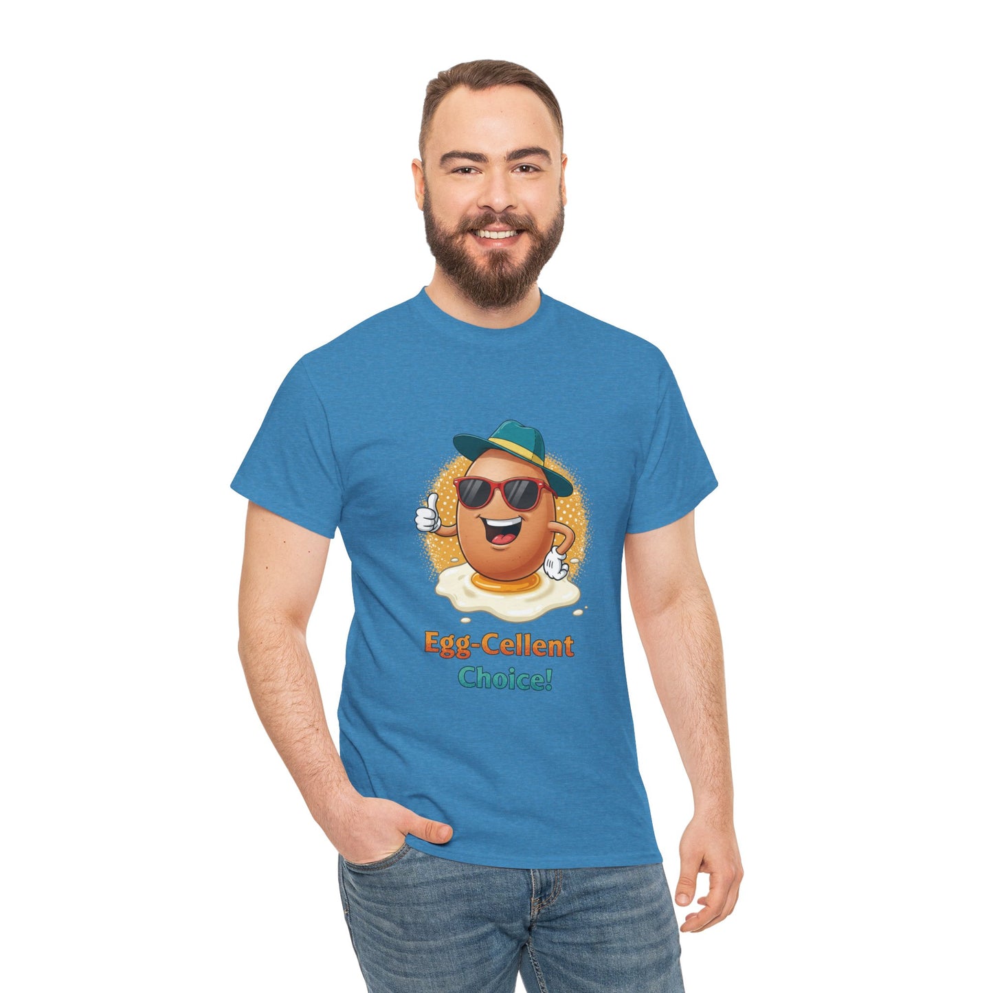 Funny Egg Shirt | Egg-Cellent Choice T-Shirt | Pun Food Tee | Breakfast Lover Gift | Cool Cartoon Egg Shirt | Dad Joke Shirt