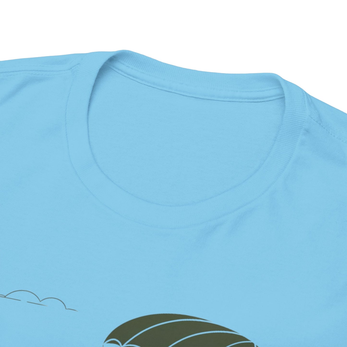 Be-Leaf In Yourself Maple Leaf Parachute T-Shirt | Funny Motivational Nature Graphic Tee | Self-Love Fall Autumn Shirt | Outdoorsy Gift