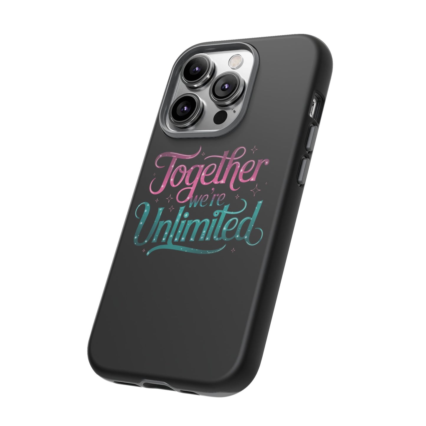 iPhone Case with Musical Quote Together We're Unlimited Musical Phone Case