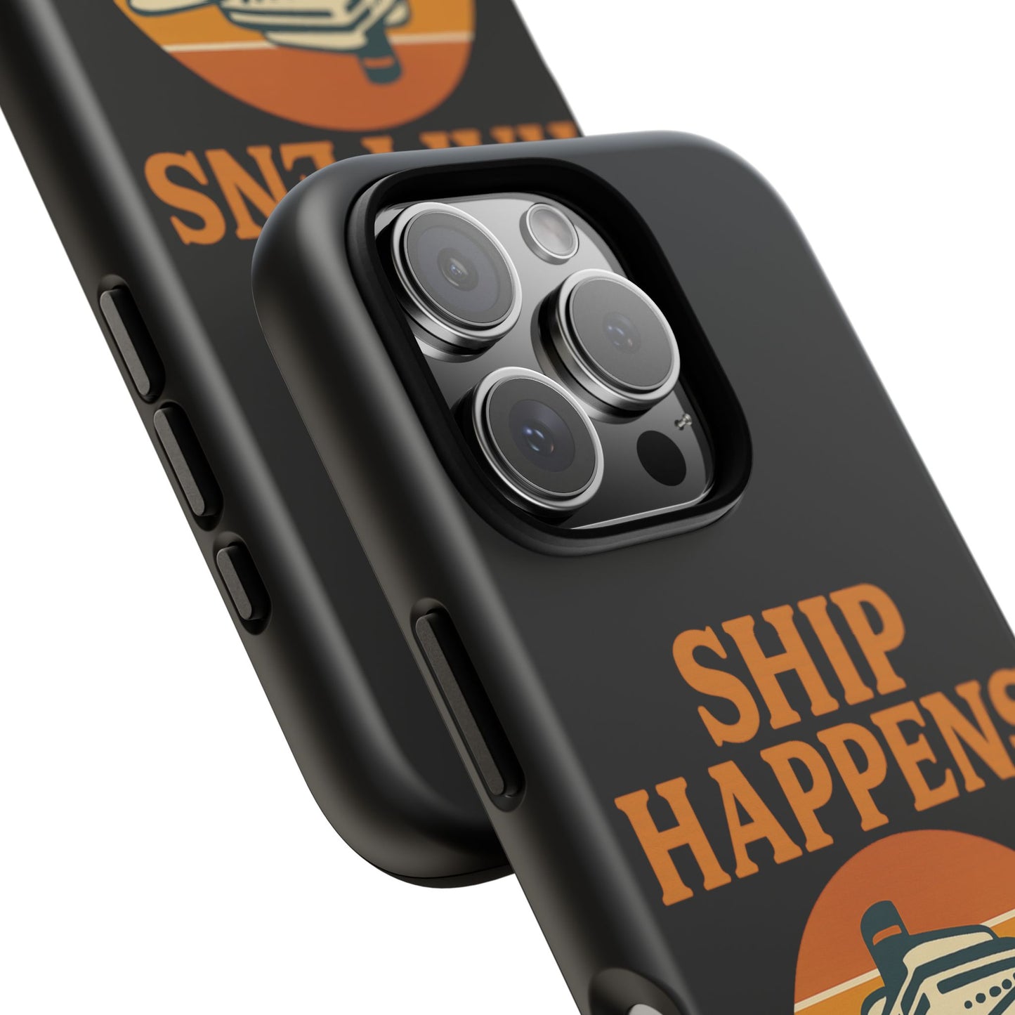 iPhone Case Ship Happens Sunset Cruise Case Gift for Travel Lovers Nautical Phone Case Cruise Accessory