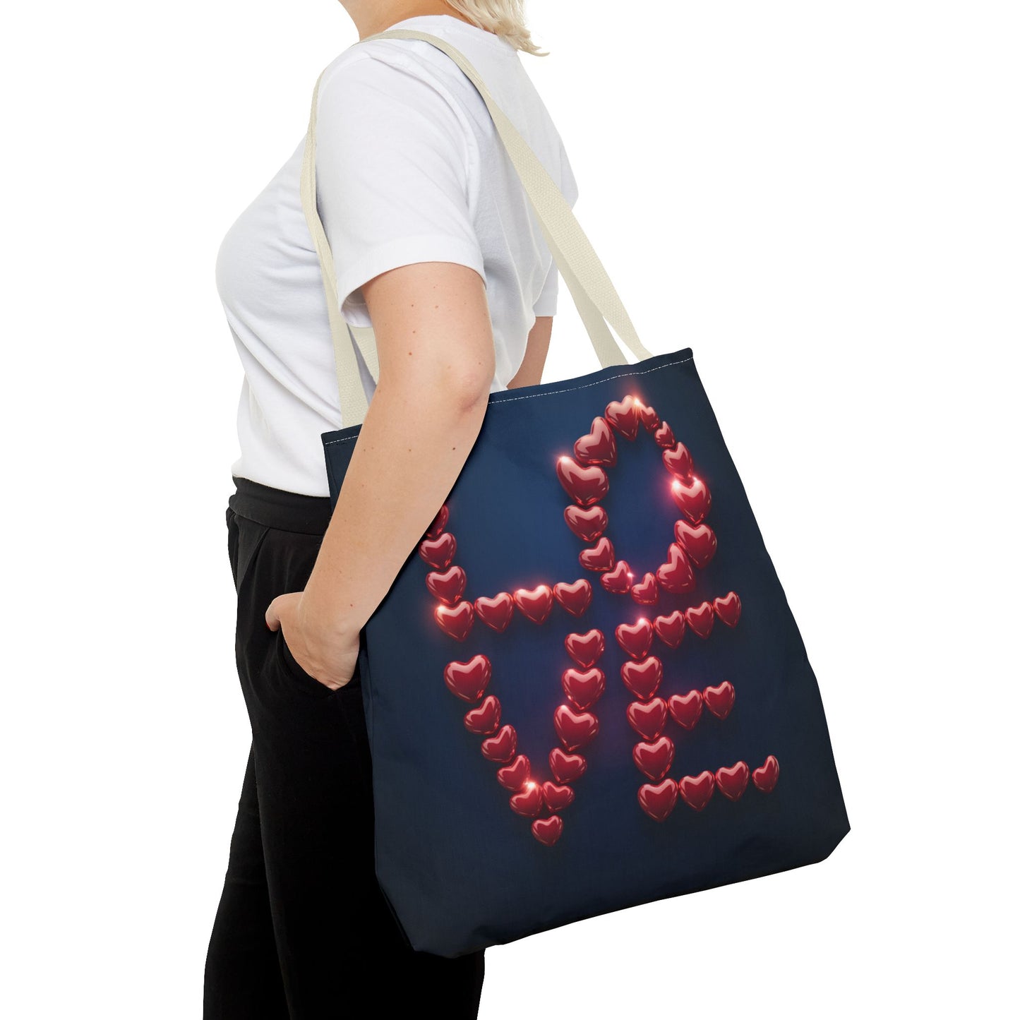 Love Hearts Tote Bag