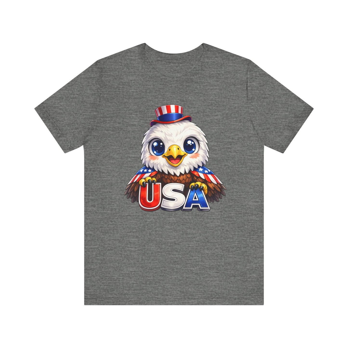 Cute USA Eagle Shirt, Patriotic Eagle T Shirt, Fourth Of July Shirt, American Flag Eagle Tee, Freedom Graphic Shirt, USA Pride Top