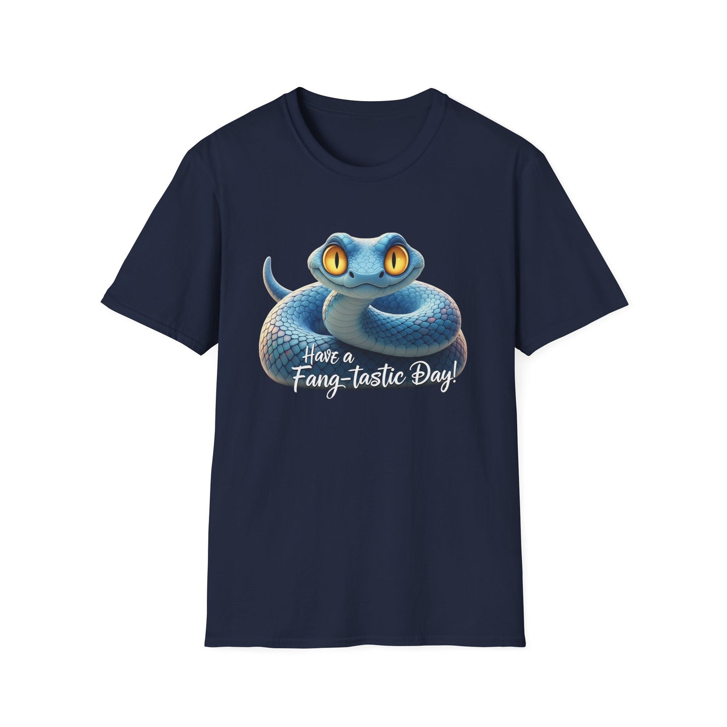 Have A Fang-tastic Day Snake T-Shirt, Funny Reptile Tee, Cute Snake Lover Gift, Animal Pun Shirt, Humor Top For Her Or Him