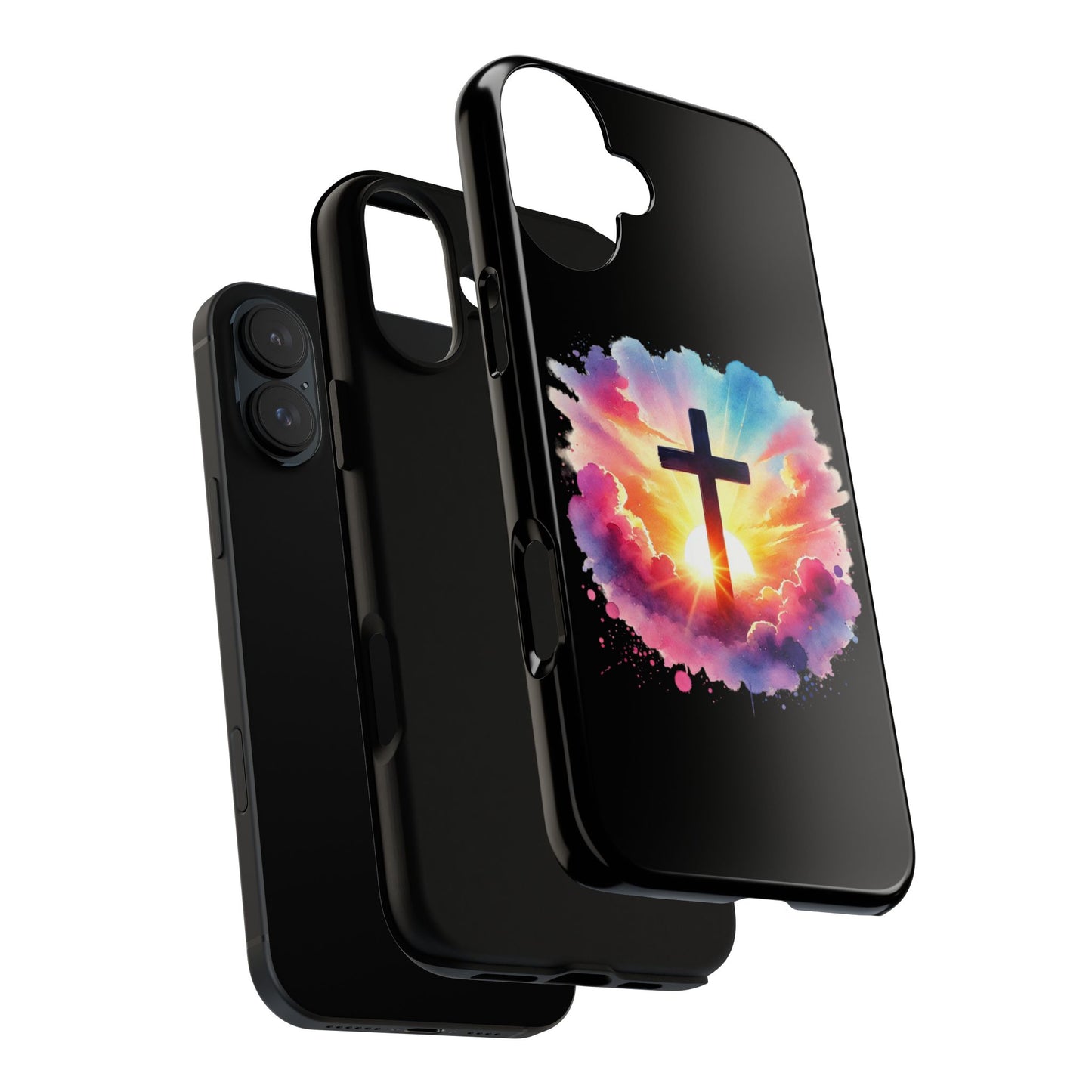 Inspirational Cross iPhone Case Christian Phone Case Easter iPhone Case Faith Based Case Easter iPhone Case