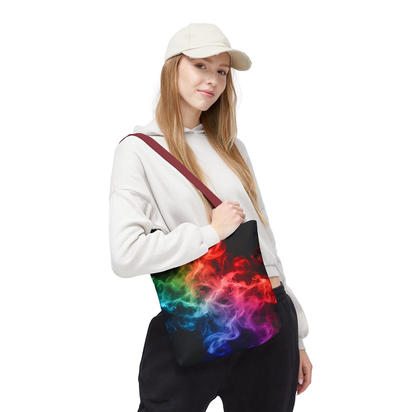 Colorful Smoke Tote Bag