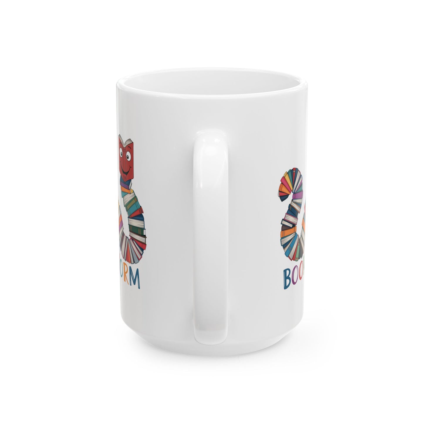 Bookworm Ceramic Mug