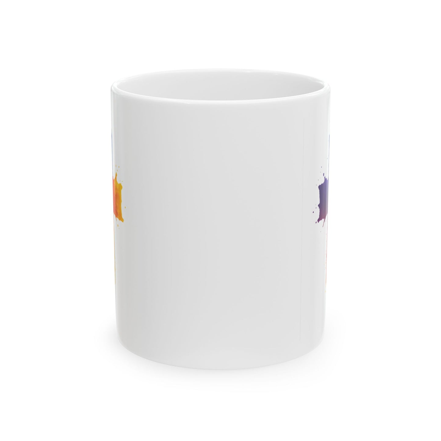 Christian Coffee Mug Watercolor Cross Mug Faith-Based Gift for Him or Her Inspirational Religious Drinkware Scripture Mug