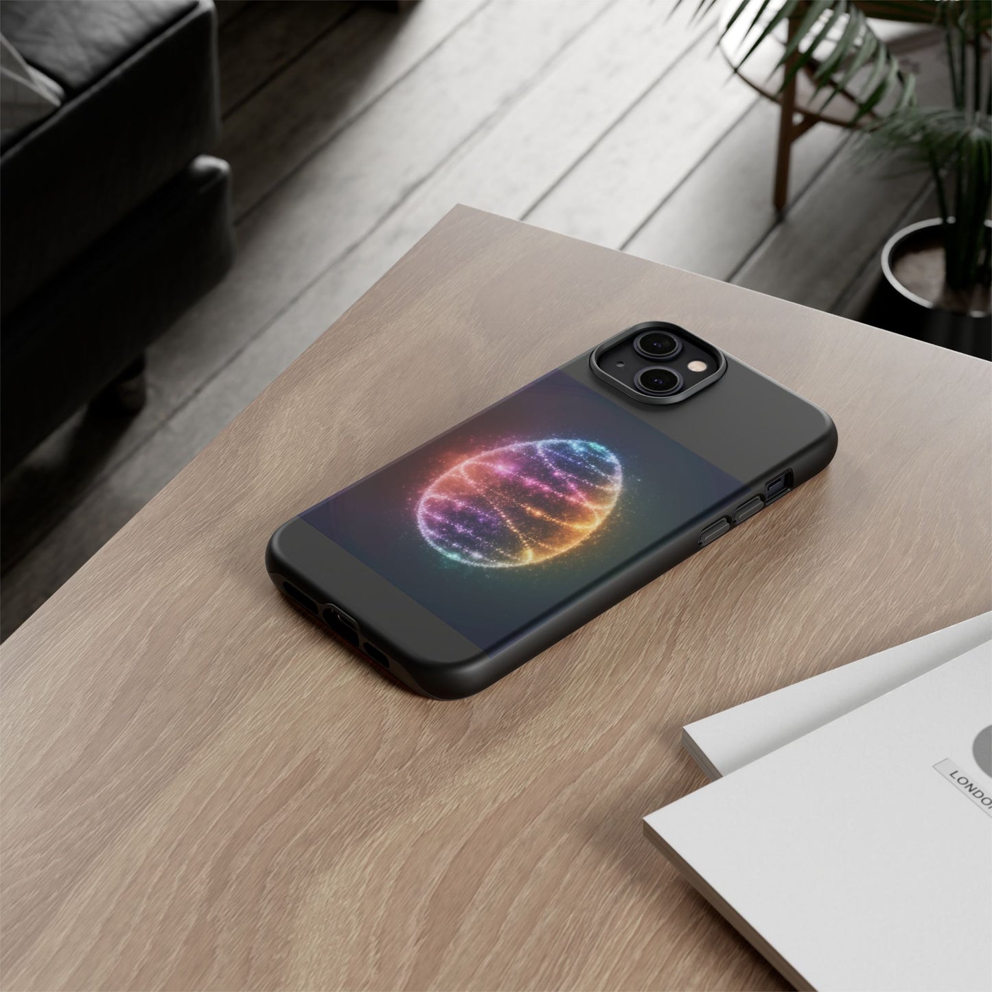 iPhone Case Bioluminescent Easter Egg Design Easter Phone Case Easter iPhone Case