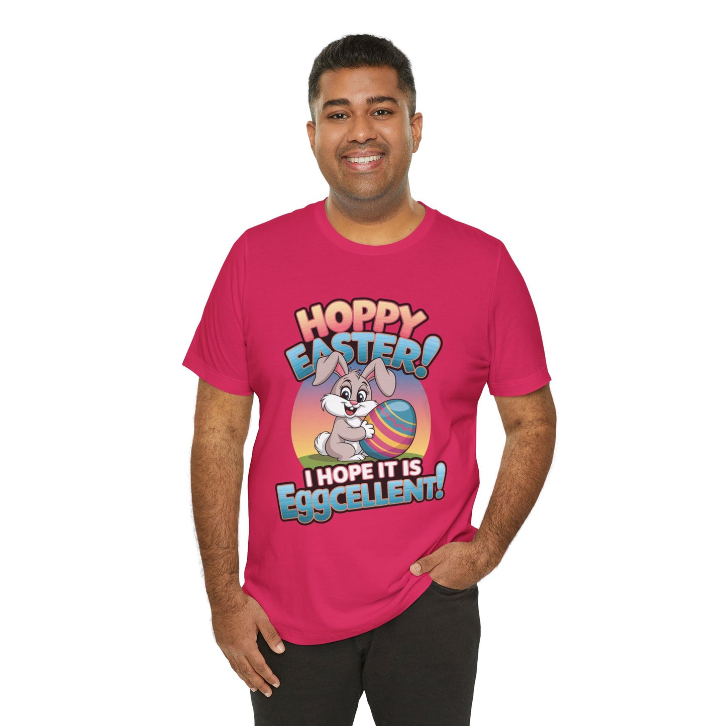 Happy Easter Unisex Tee Easter Shirt Easter Bunny T Shirt Easter Apparel Easter Bunny Outfit