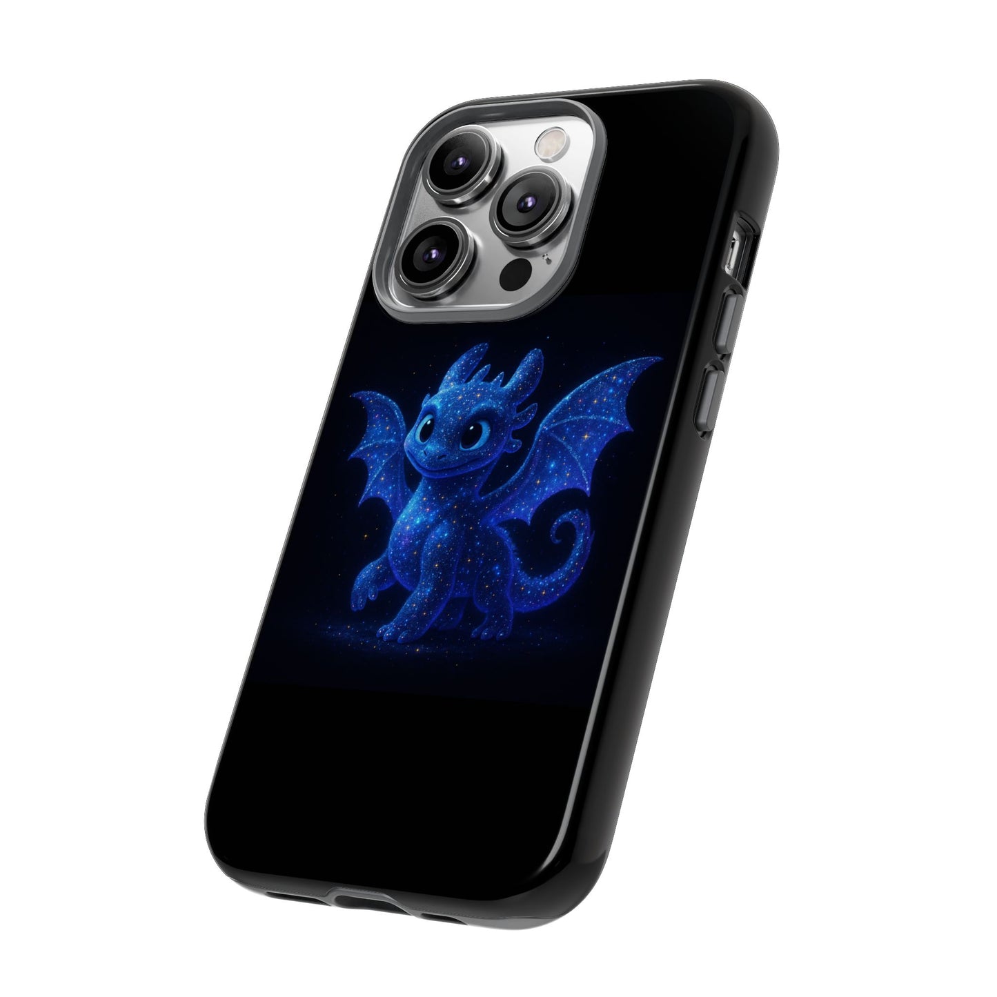 Galaxy Dragon iPhone Case - Cute Fantasy Star Phone Cover for iPhone Phones | Gift for Dragon Lover | Cosmic Creature Art