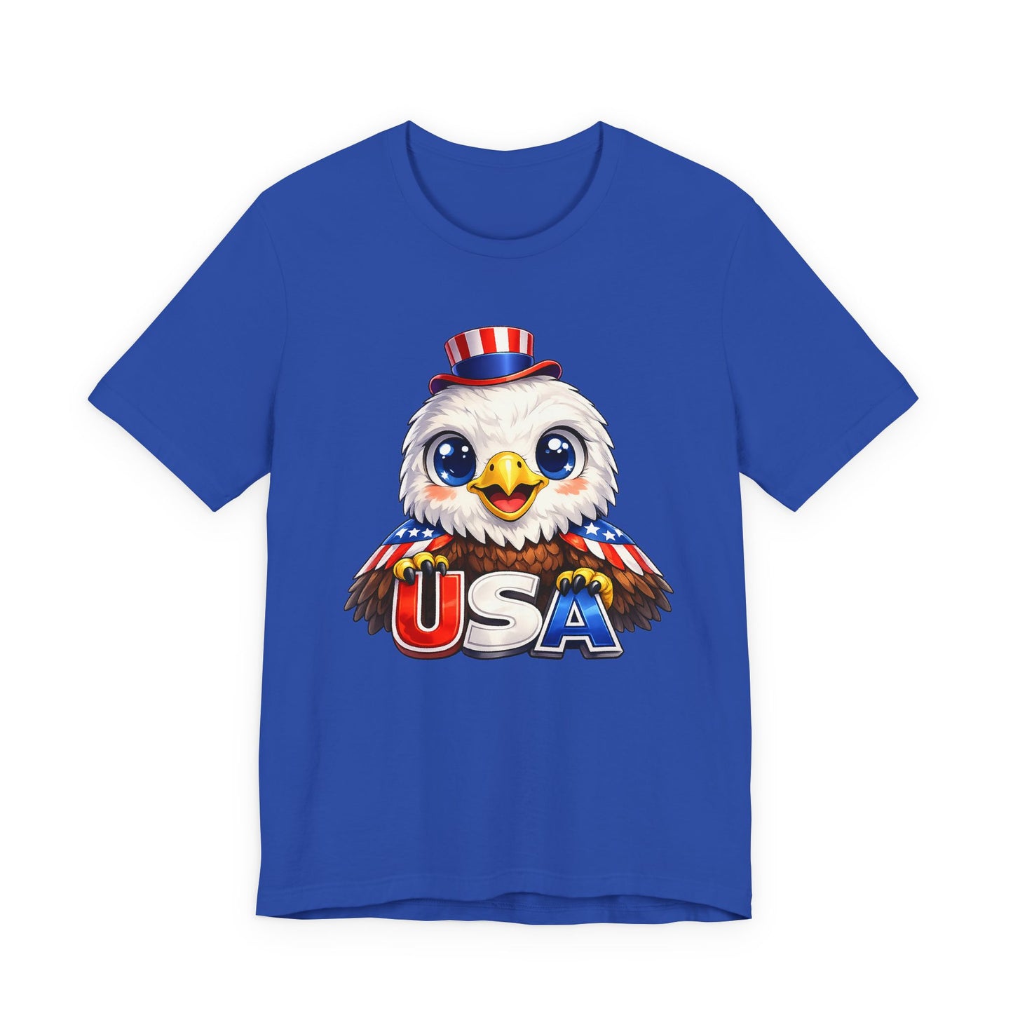 Cute USA Eagle Shirt, Patriotic Eagle T Shirt, Fourth Of July Shirt, American Flag Eagle Tee, Freedom Graphic Shirt, USA Pride Top