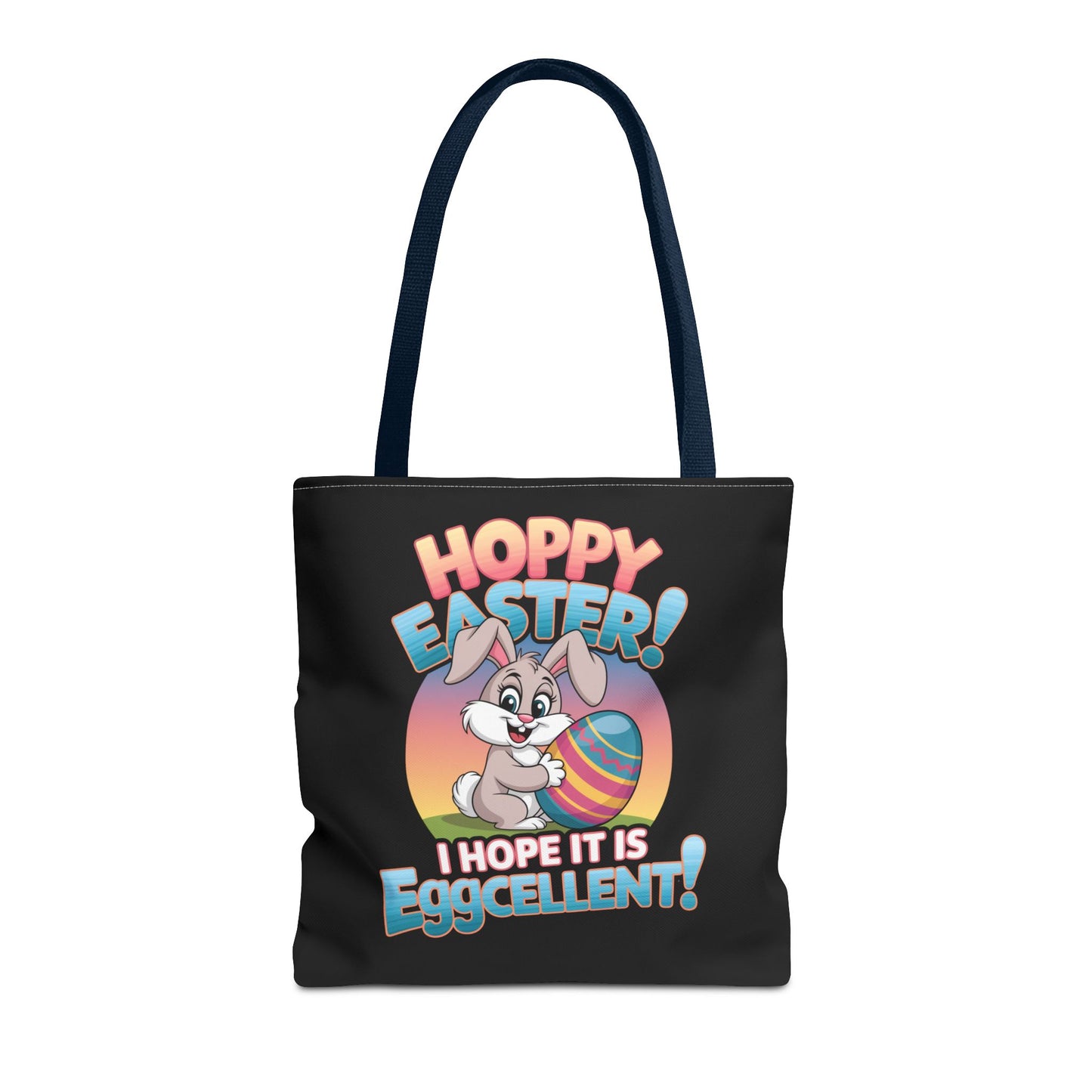Happy Easter Tote Bag Eggcellent Bunny Design Easter Bag Easter Gift Easter Tote Accessory