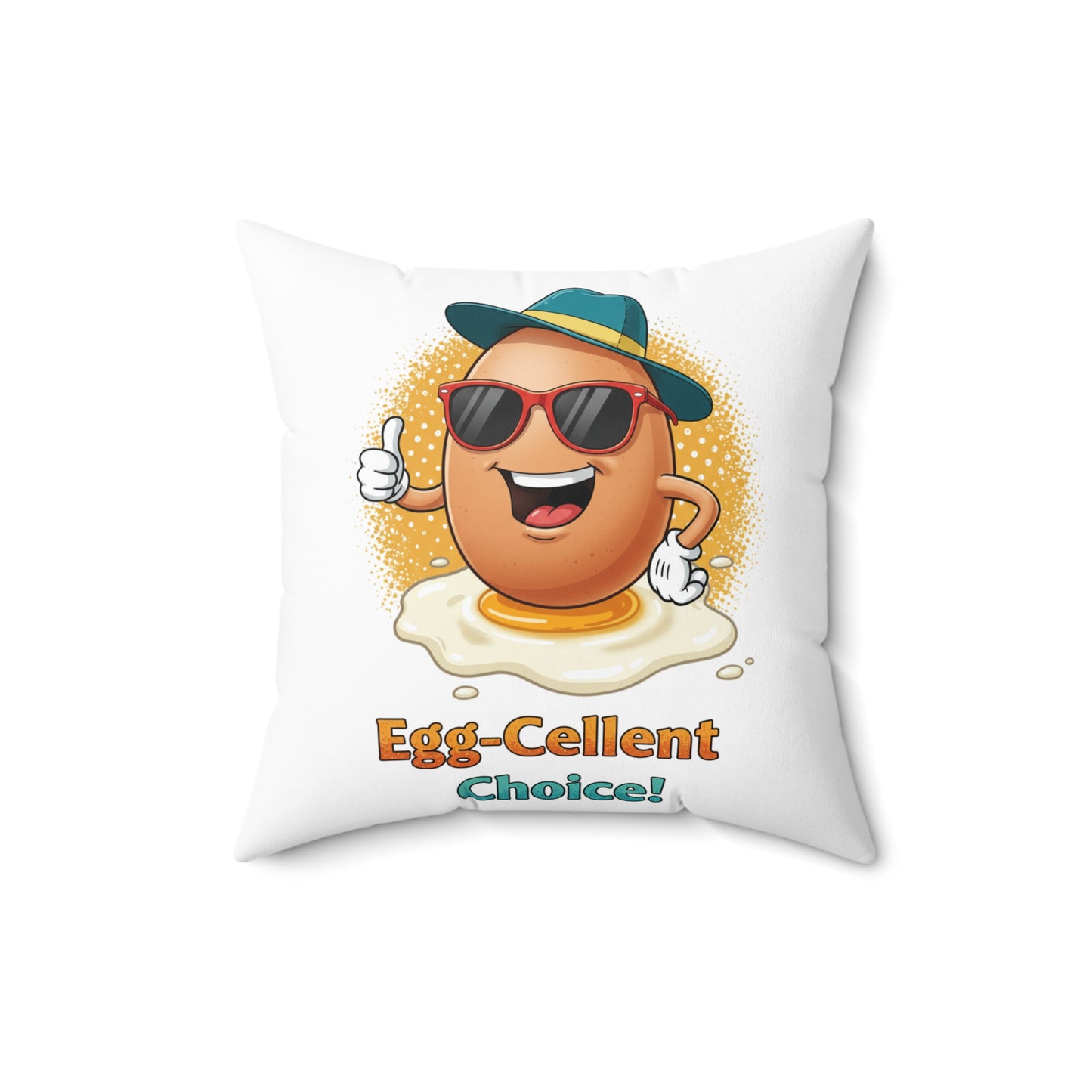 Pillow Egg-Cellent Choice Square Pillow