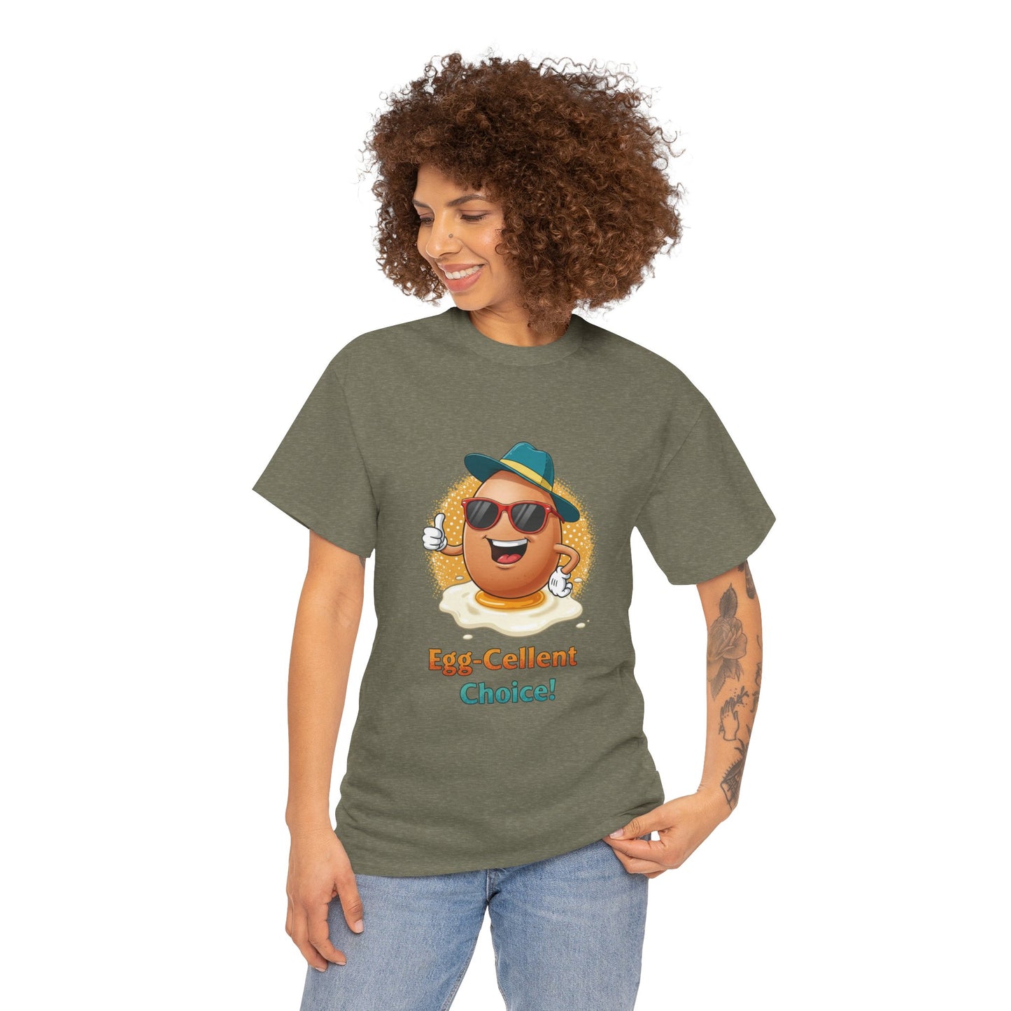 Funny Egg Shirt | Egg-Cellent Choice T-Shirt | Pun Food Tee | Breakfast Lover Gift | Cool Cartoon Egg Shirt | Dad Joke Shirt