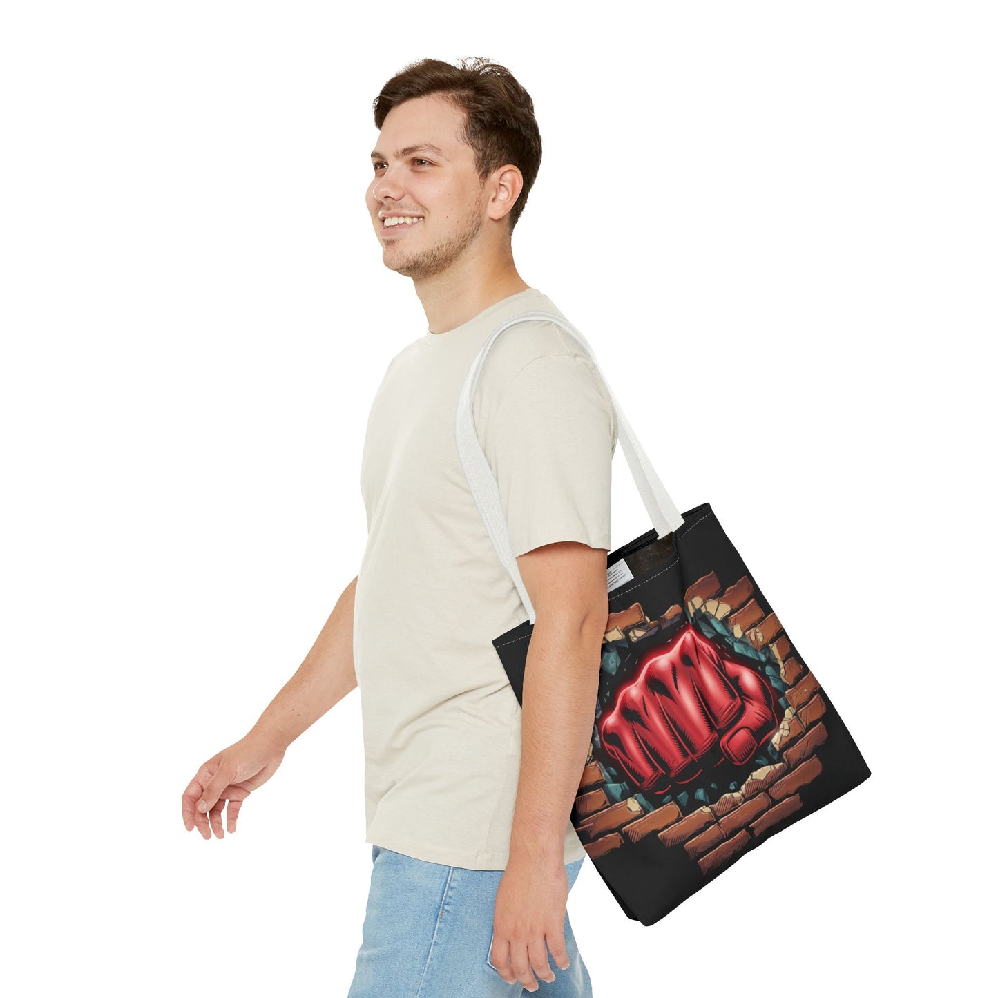 Red Fist Tote Bag