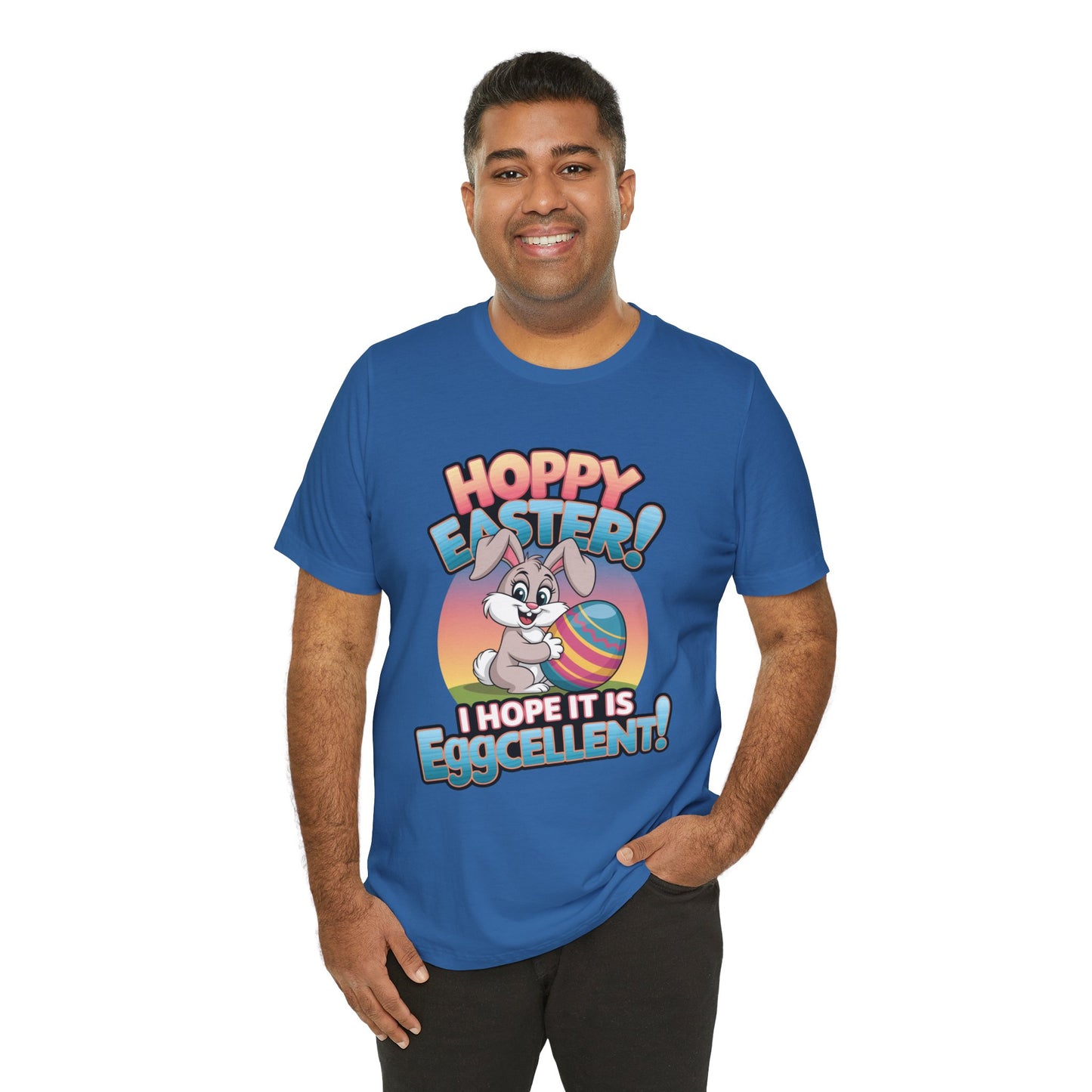 Happy Easter Unisex Tee Easter Shirt Easter Bunny T Shirt Easter Apparel Easter Bunny Outfit