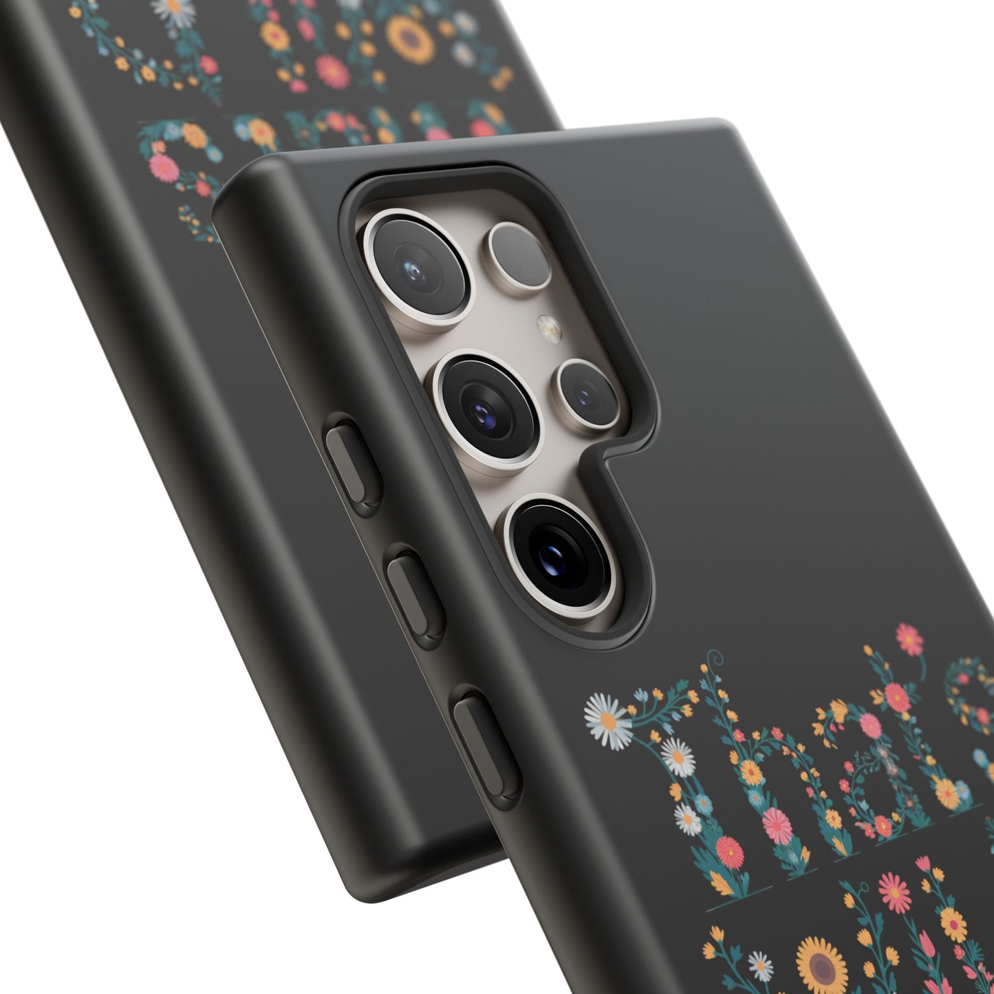 Samsung Phone Case That's Wild Floral Design Flower Phone Case Nature Lover Accessory Fun Phone Case