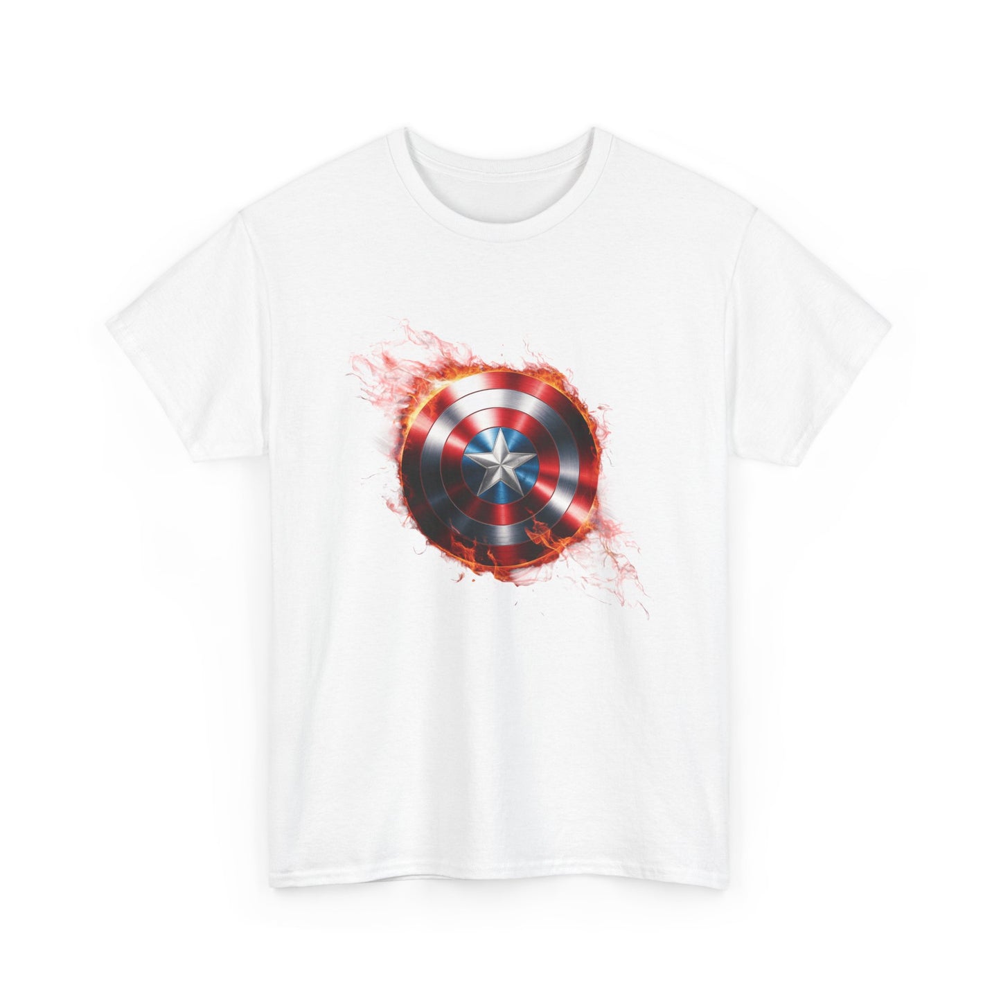 Captain America Flame Tee