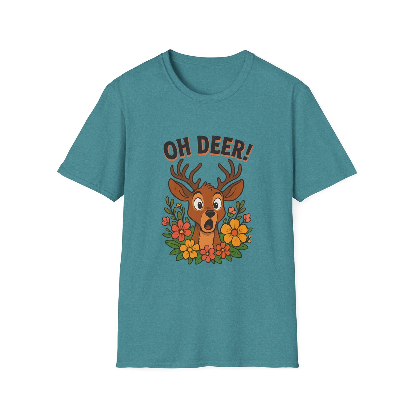 Oh Deer T-Shirt Animal Apparel Wildlife shirt Deer Tee Gift for Animal Lovers